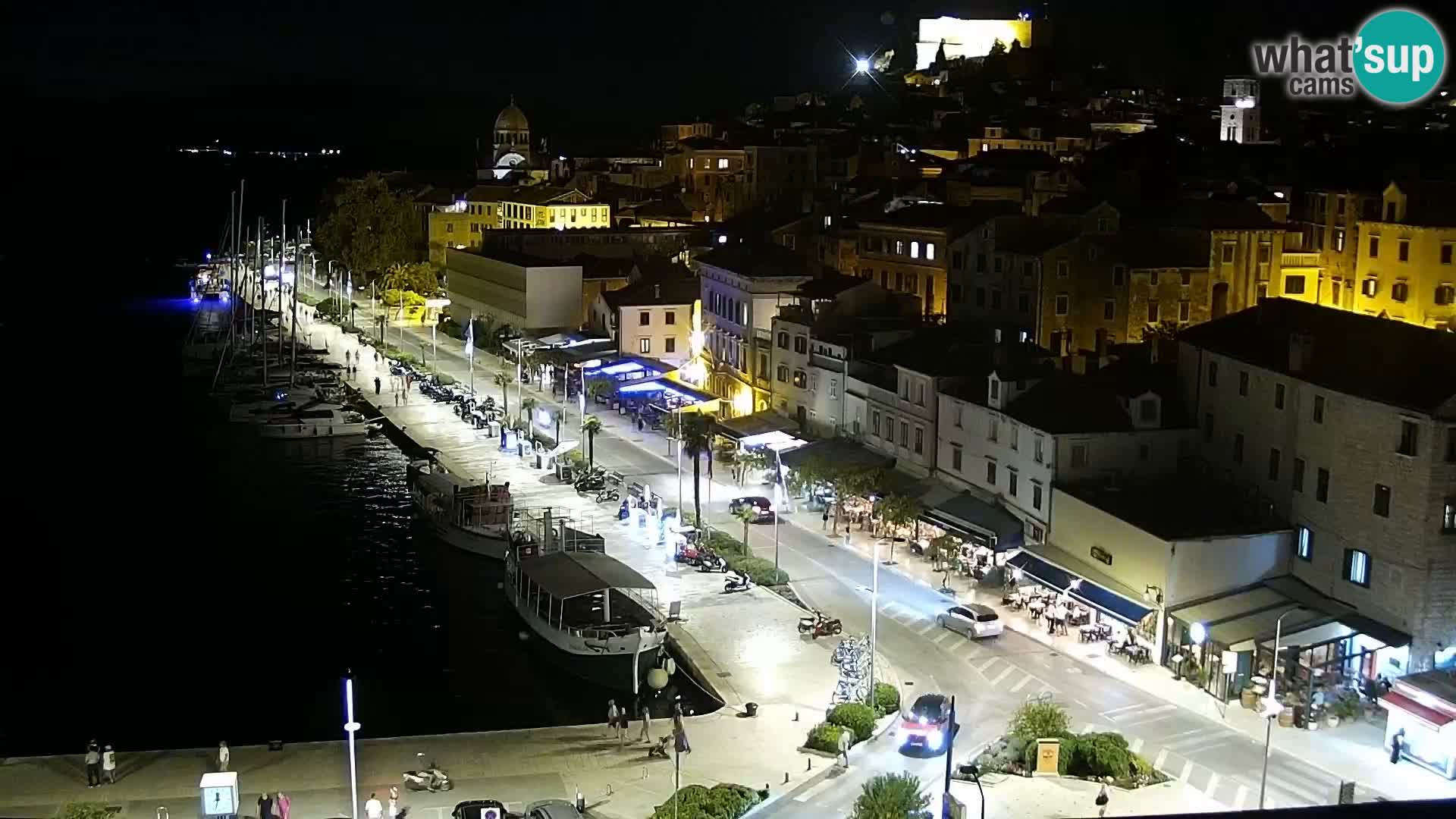 Webcam Šibenik – panorama Bellevue Hotel