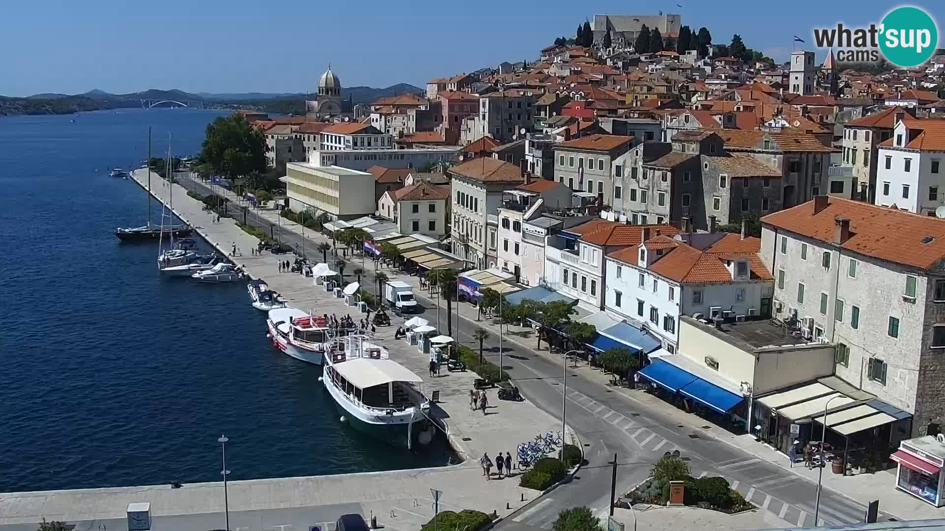 Webcam Šibenik – panorama Bellevue Hotel