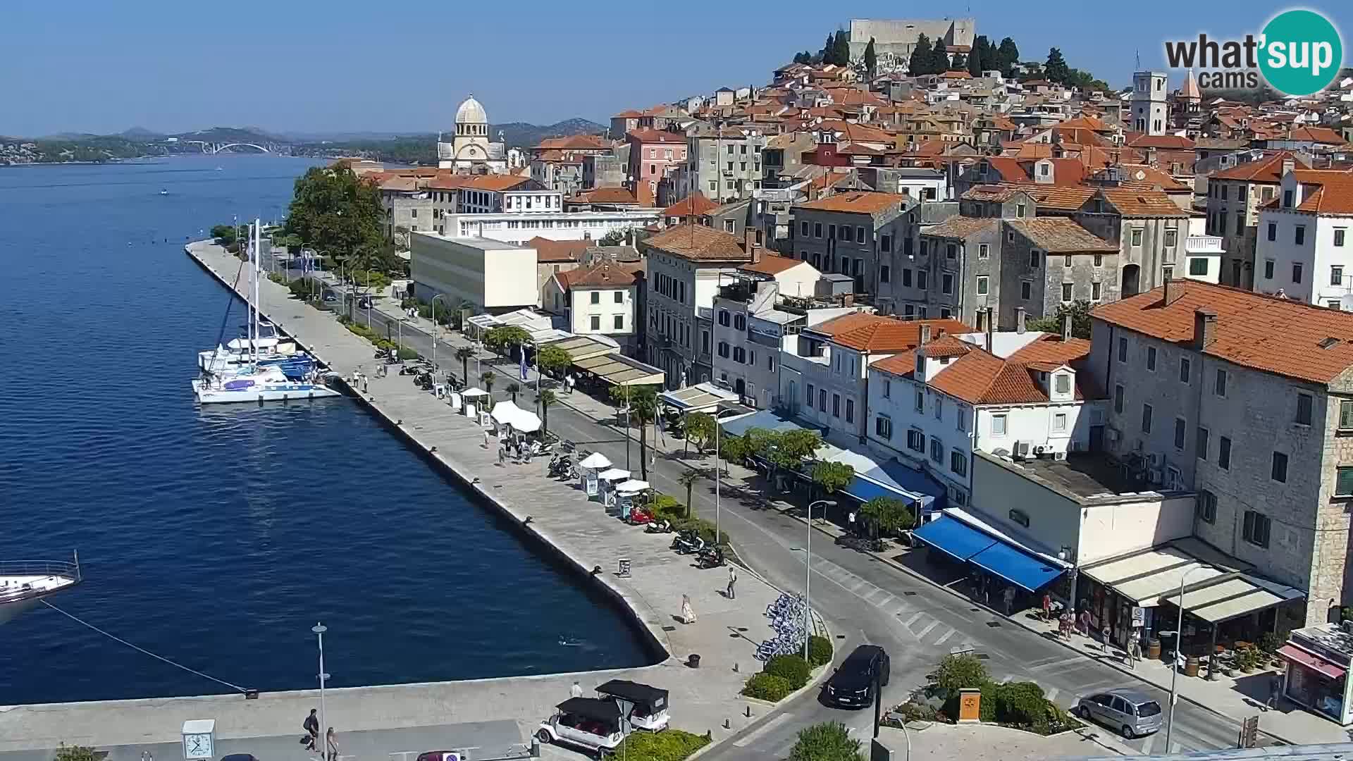 Webcam Šibenik – panorama Bellevue Hotel