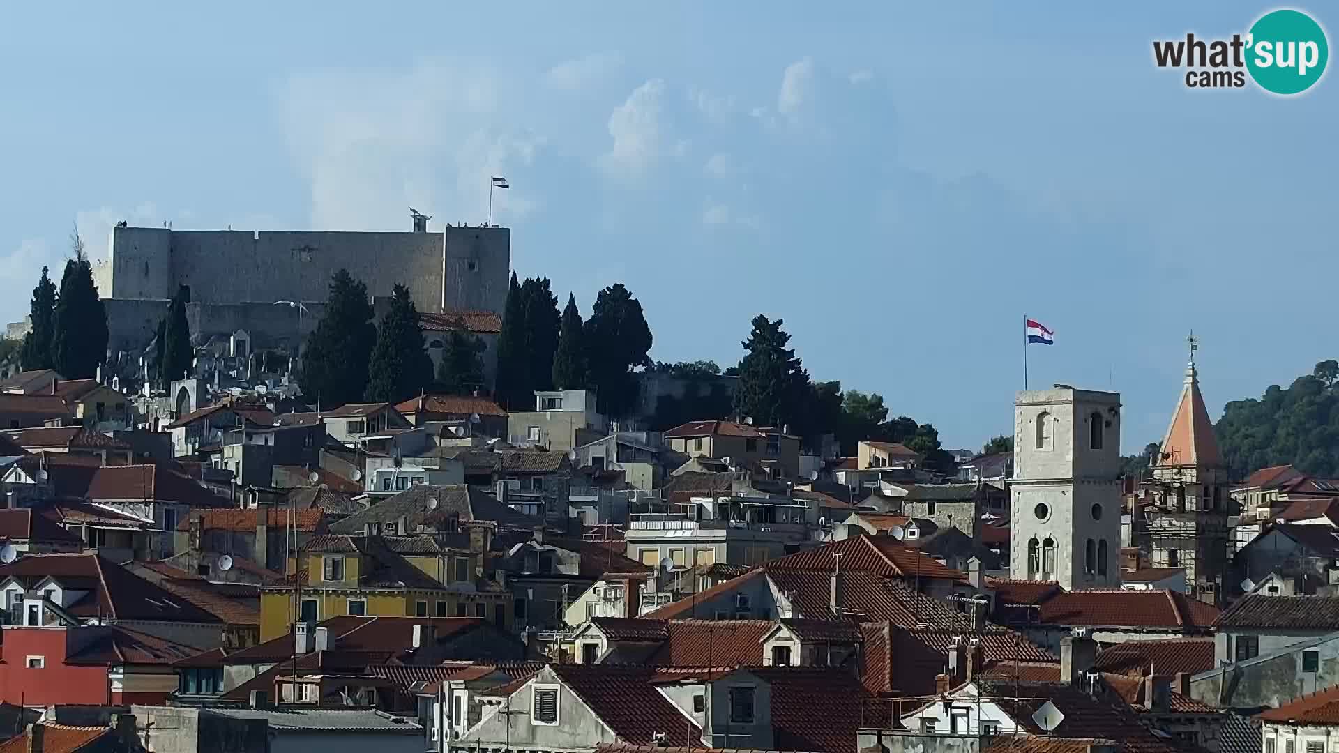 Webcam Šibenik – panorama Bellevue Hotel