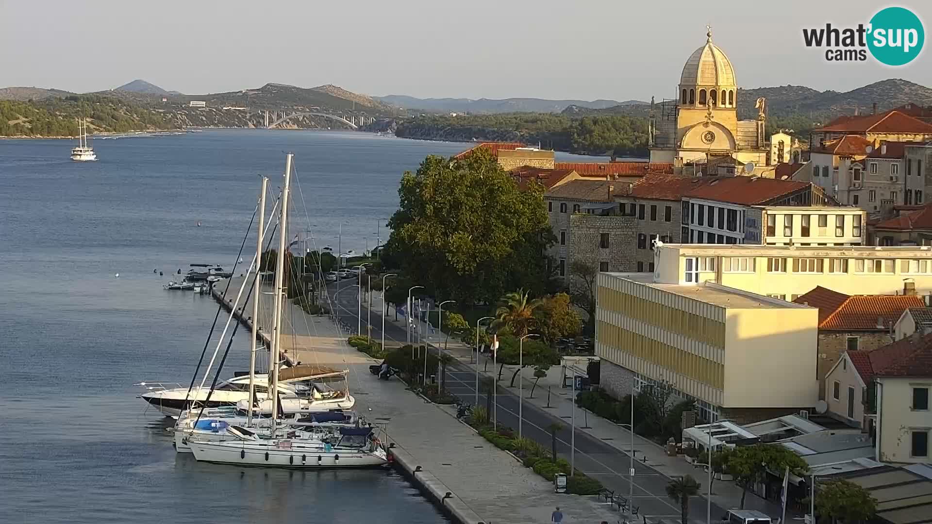 Webcam Šibenik – panorama Bellevue Hotel