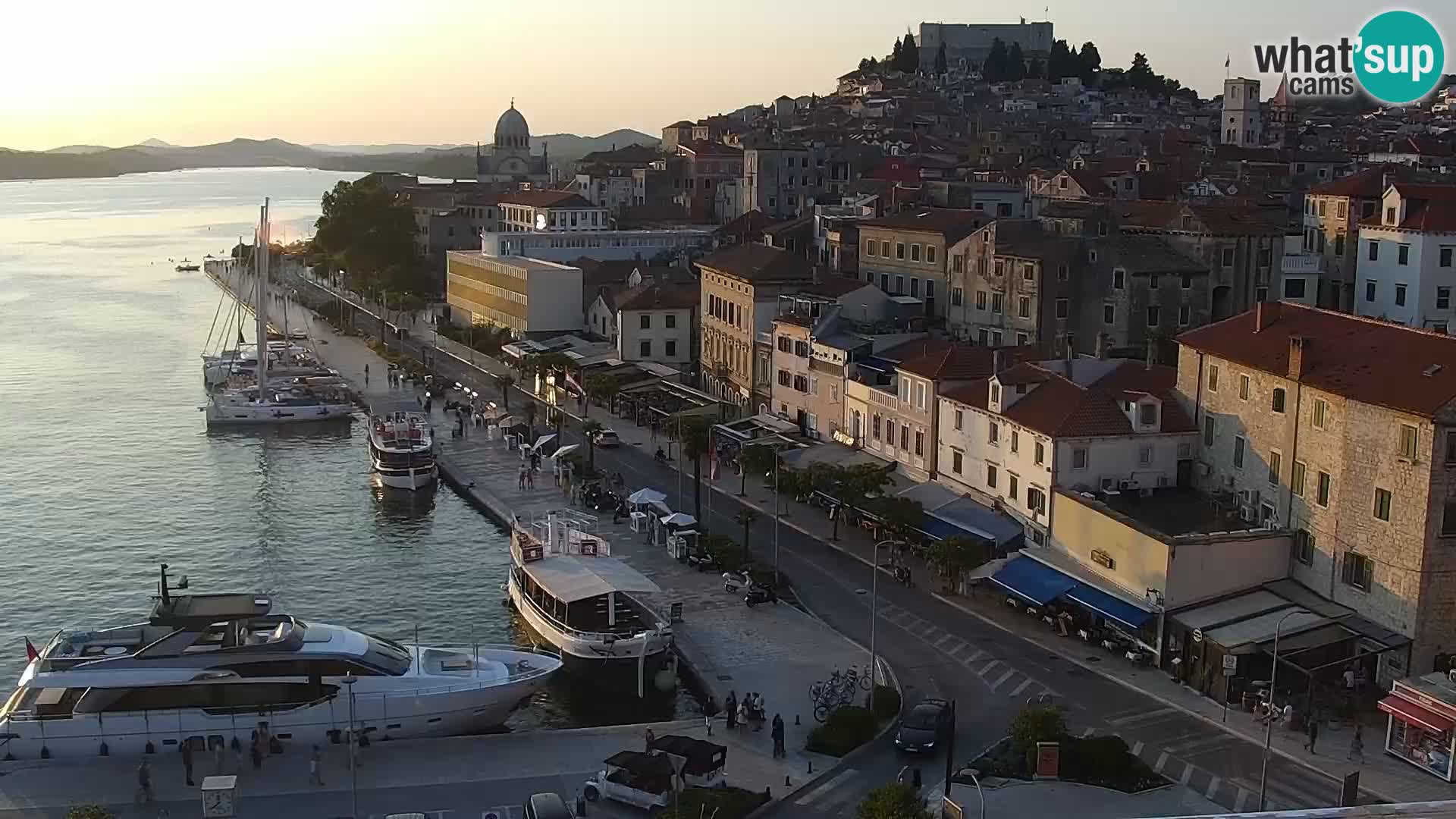 Webcam Šibenik – view from hotel Bellevue