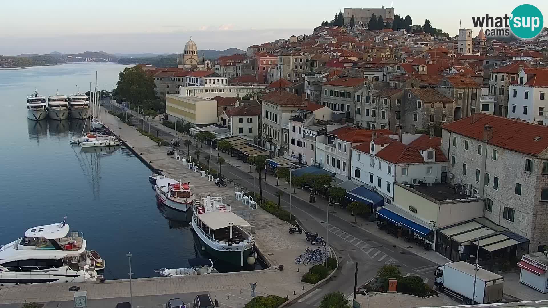 Webcam Šibenik – panorama Bellevue Hotel