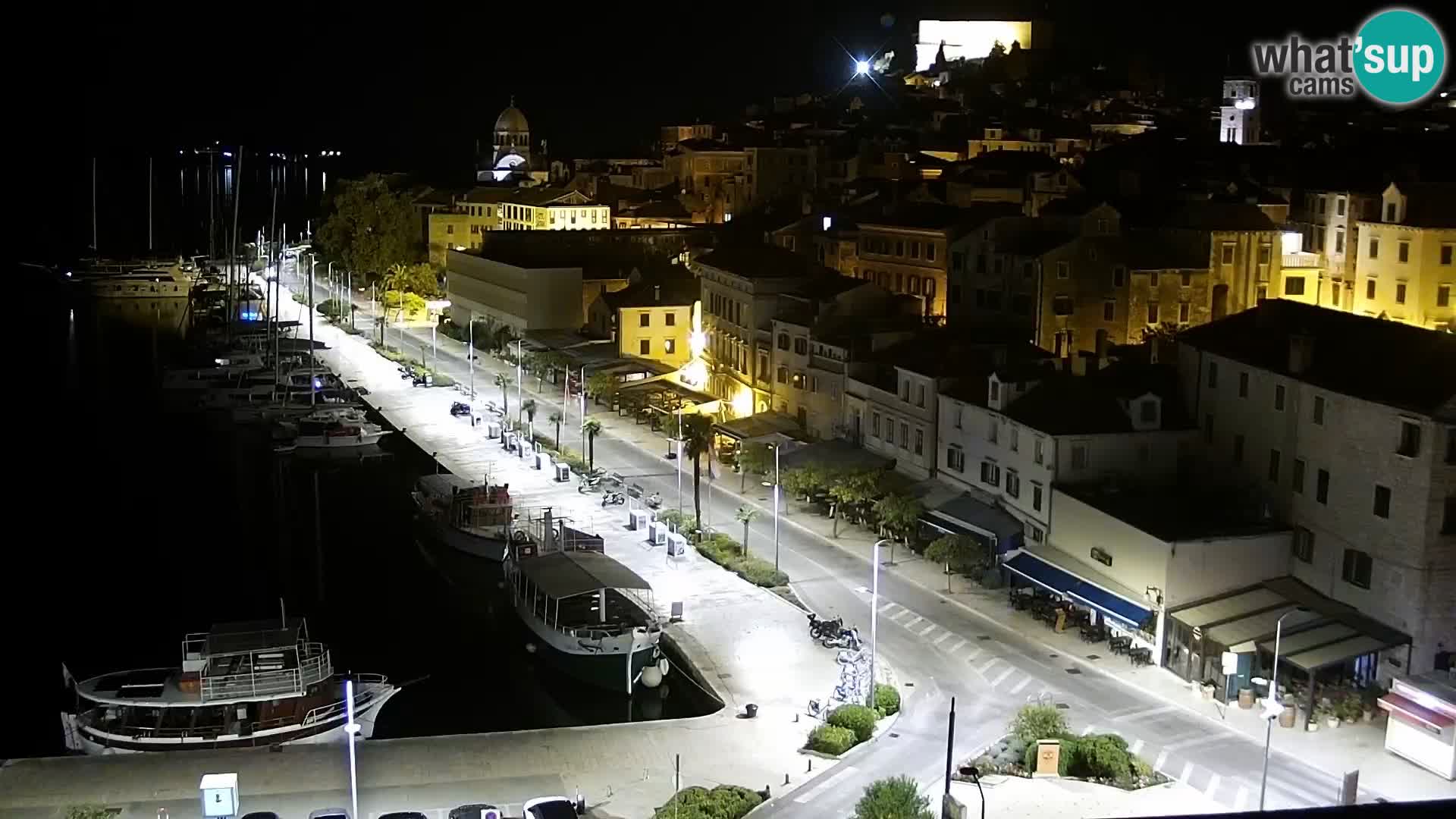 Webcam Šibenik – view from hotel Bellevue