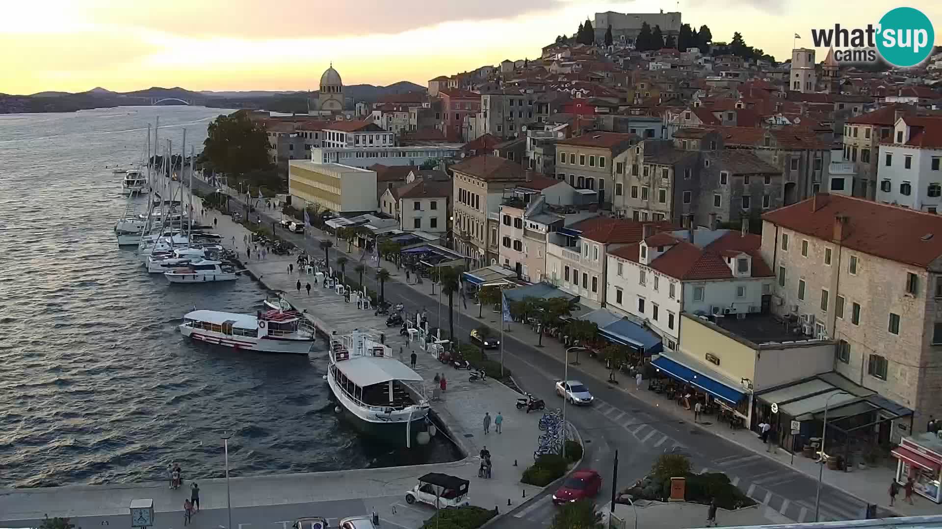 Webcam Šibenik – panorama Bellevue Hotel