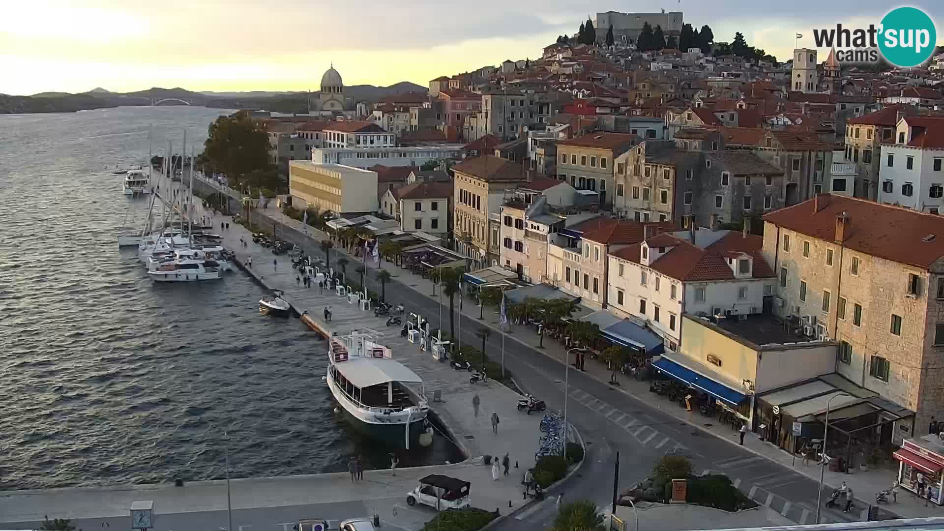 Webcam Šibenik – panorama Bellevue Hotel