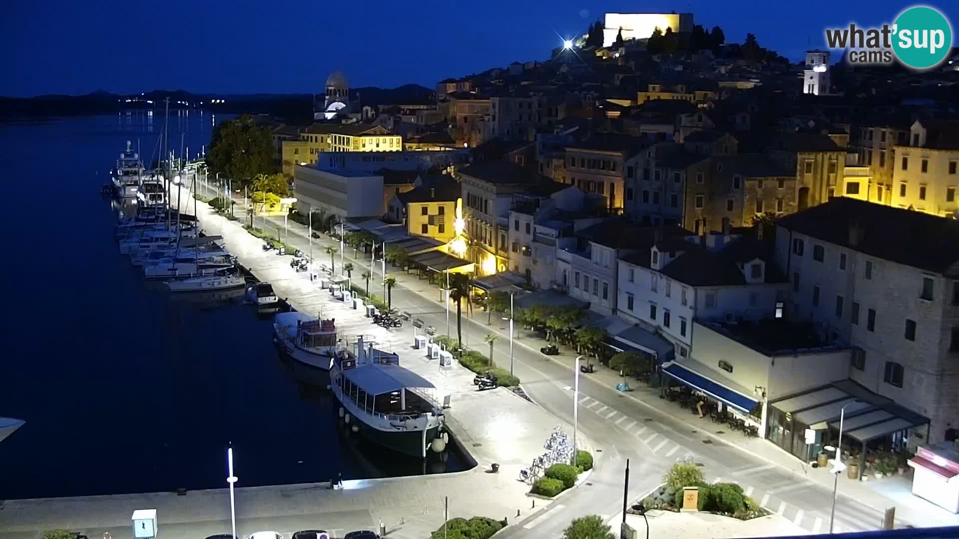 Webcam Šibenik – view from hotel Bellevue
