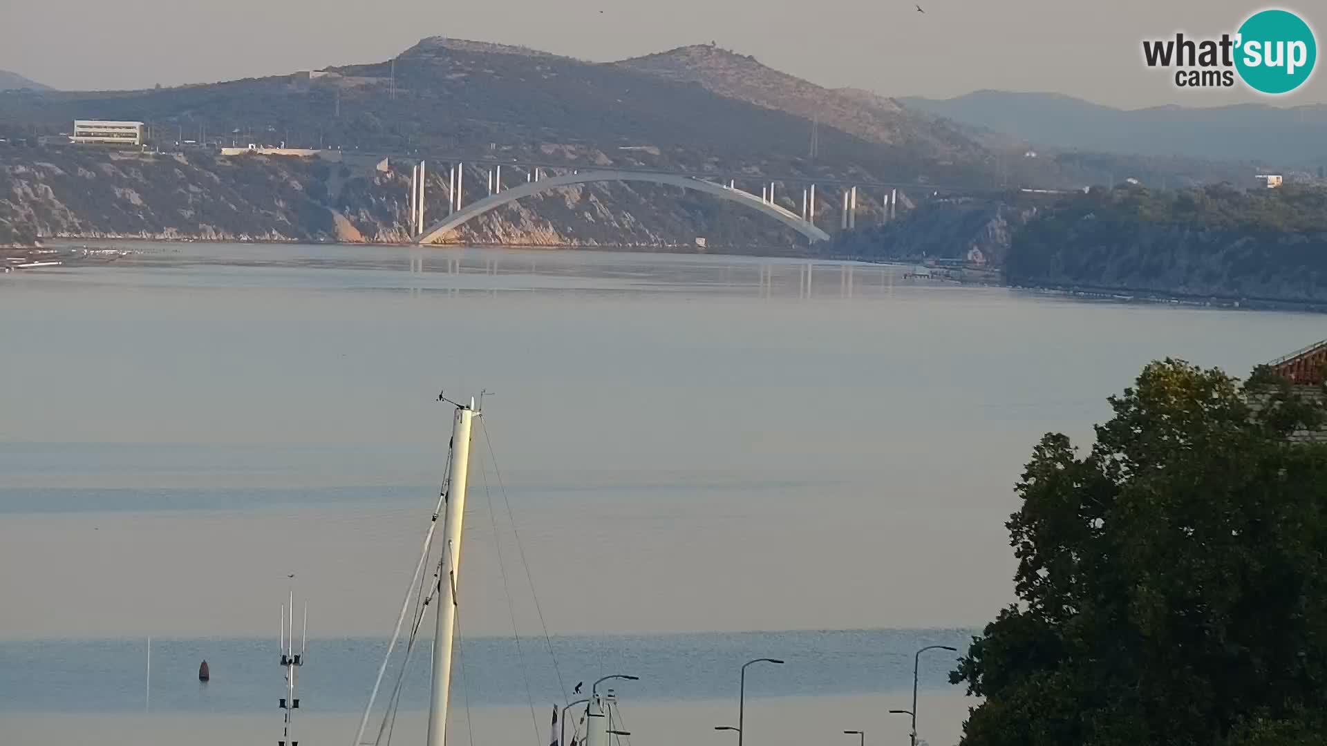 Webcam Šibenik – view from hotel Bellevue