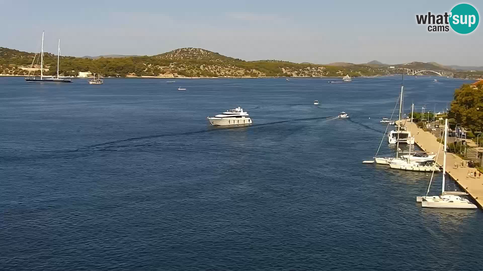 Webcam Šibenik – panorama Bellevue Hotel