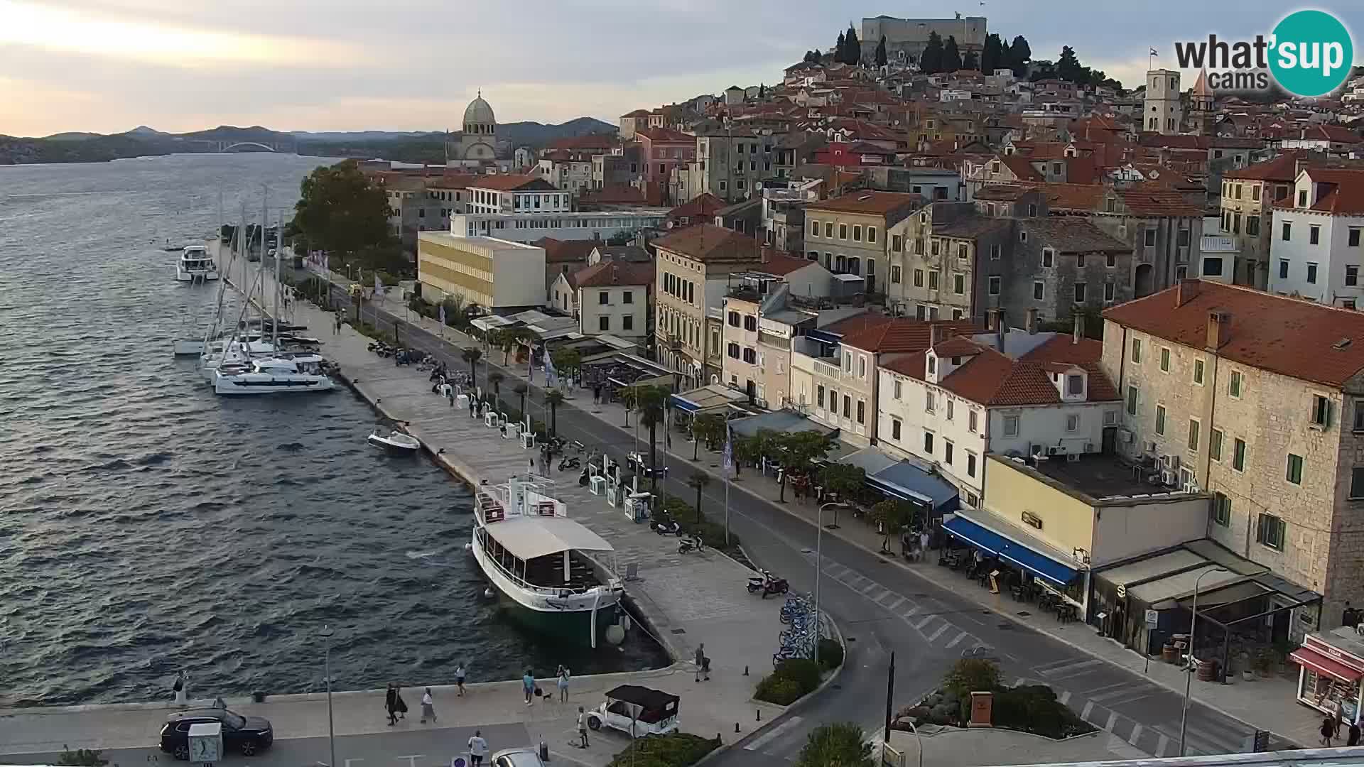 Webcam Šibenik – view from hotel Bellevue