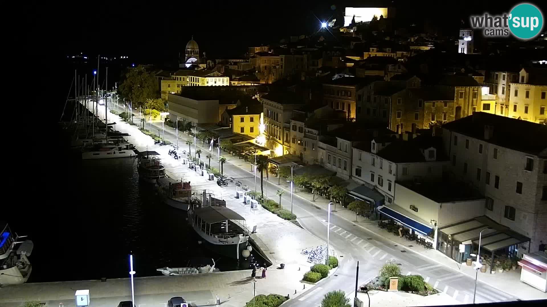 Webcam Šibenik – view from hotel Bellevue
