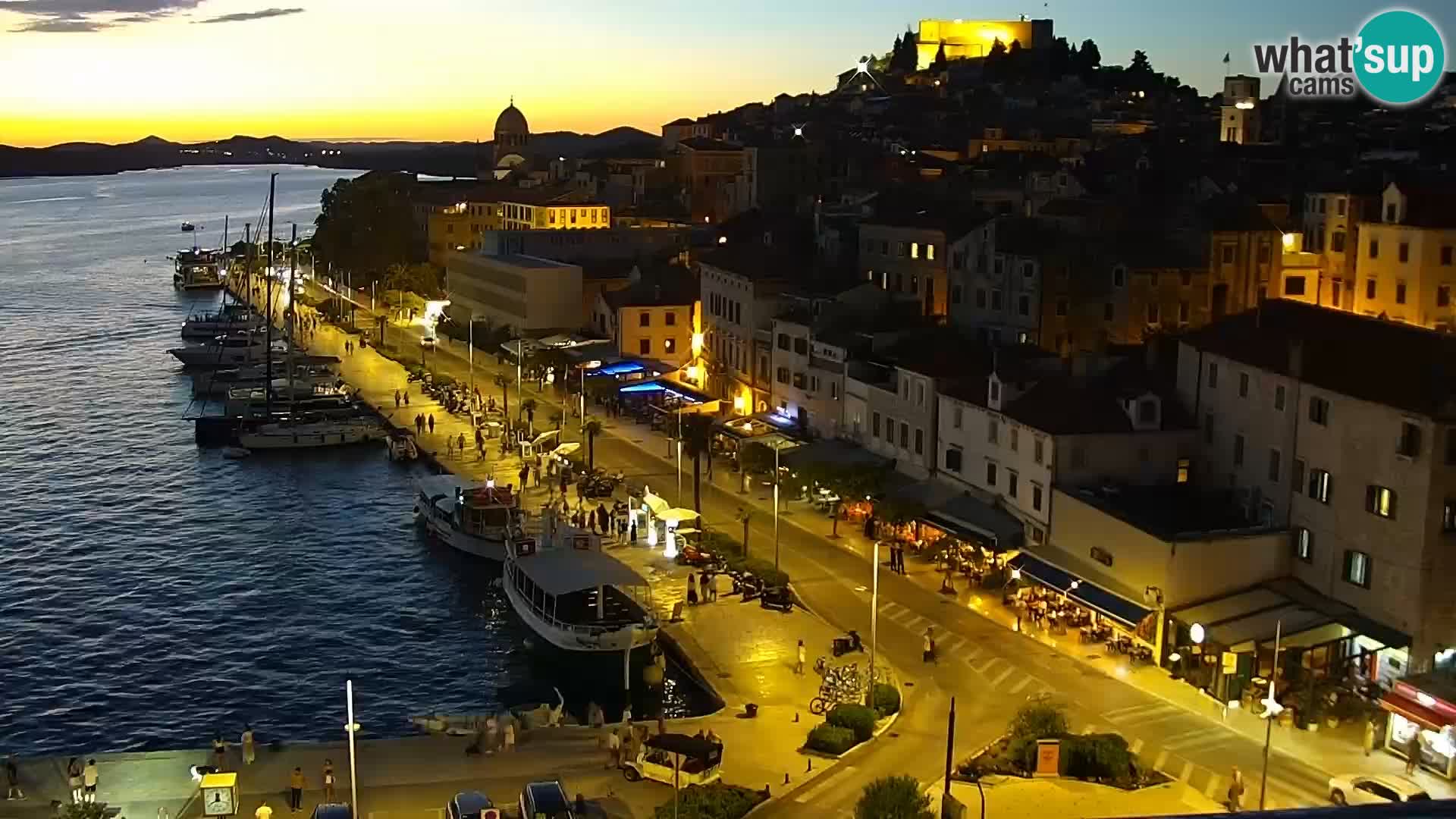 Webcam Šibenik – panorama Bellevue Hotel