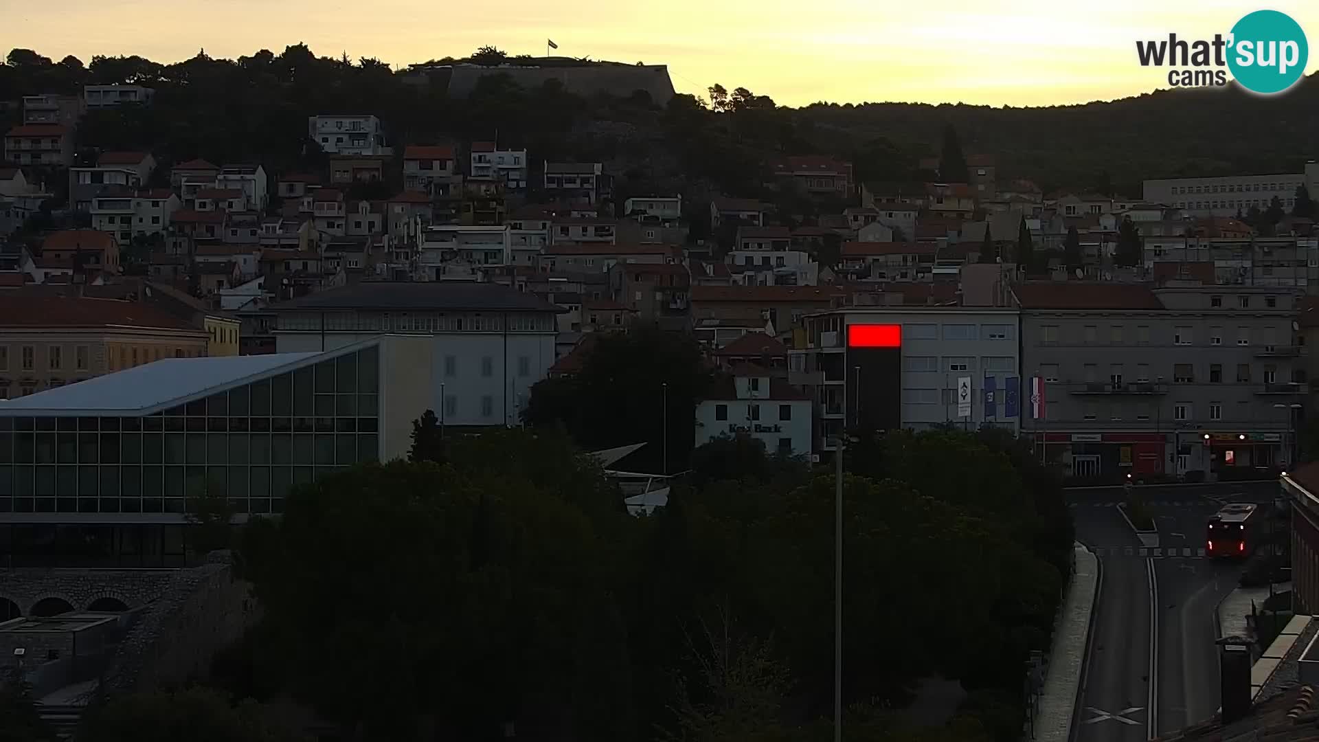 Webcam Šibenik – panorama Bellevue Hotel