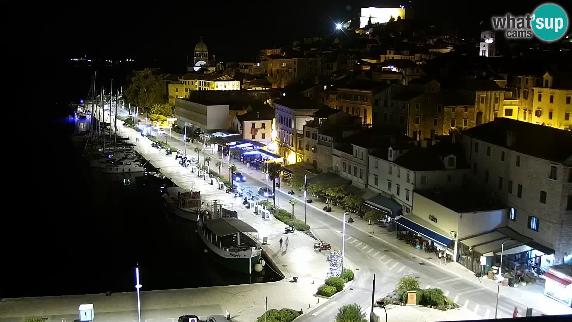 Webcam Šibenik – view from hotel Bellevue