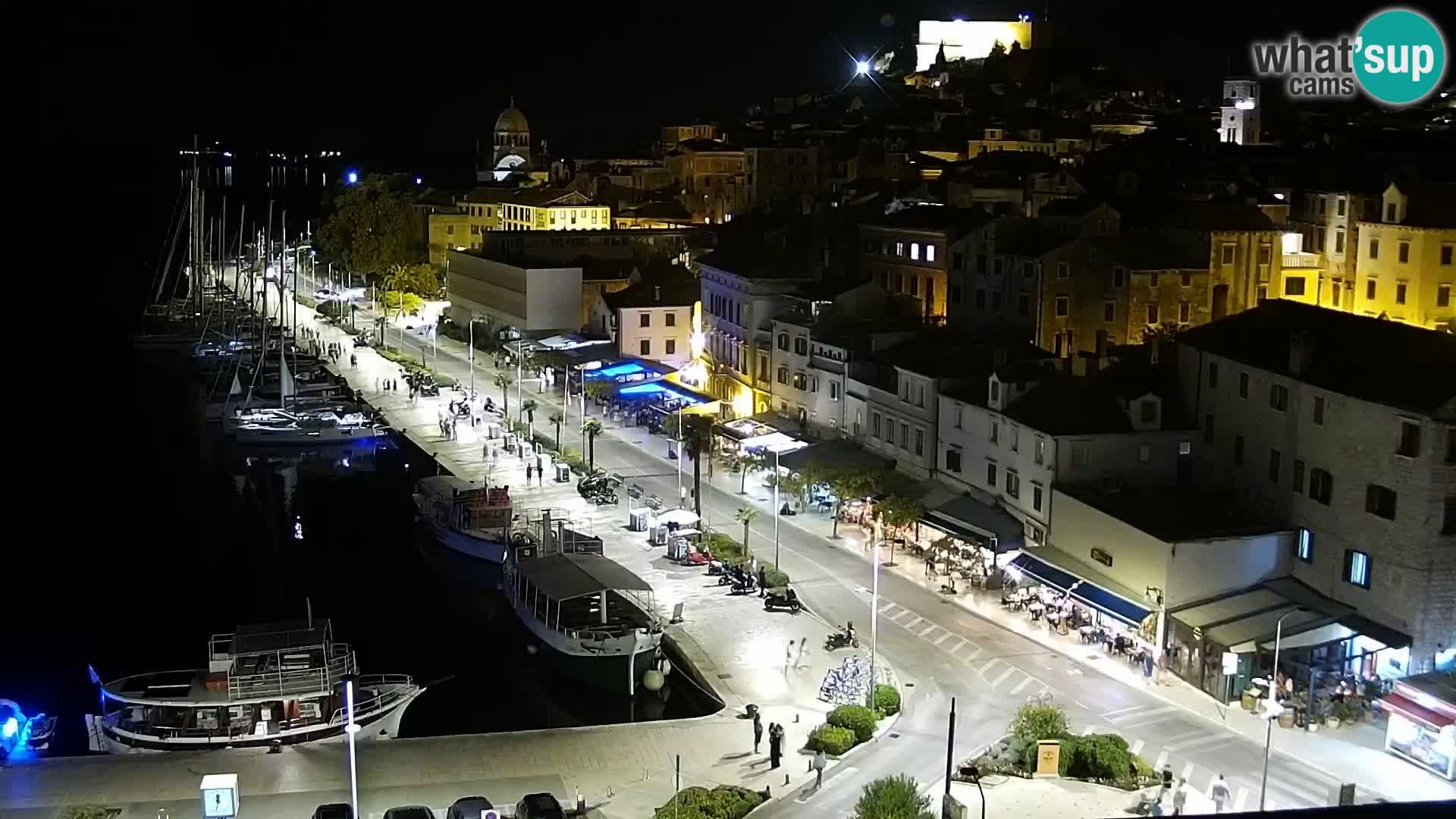 Webcam Šibenik – panorama Bellevue Hotel