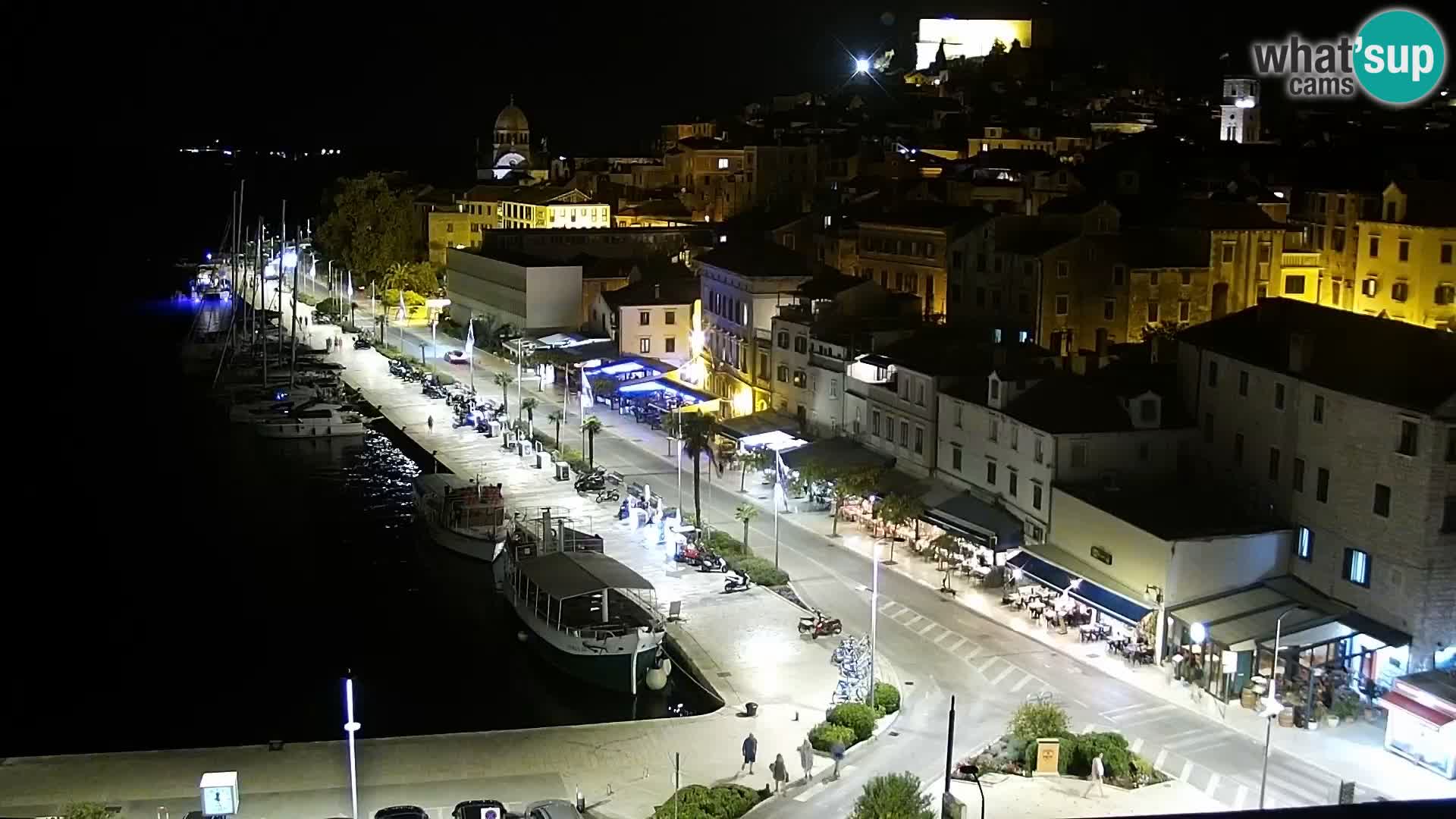 Webcam Šibenik – panorama Bellevue Hotel