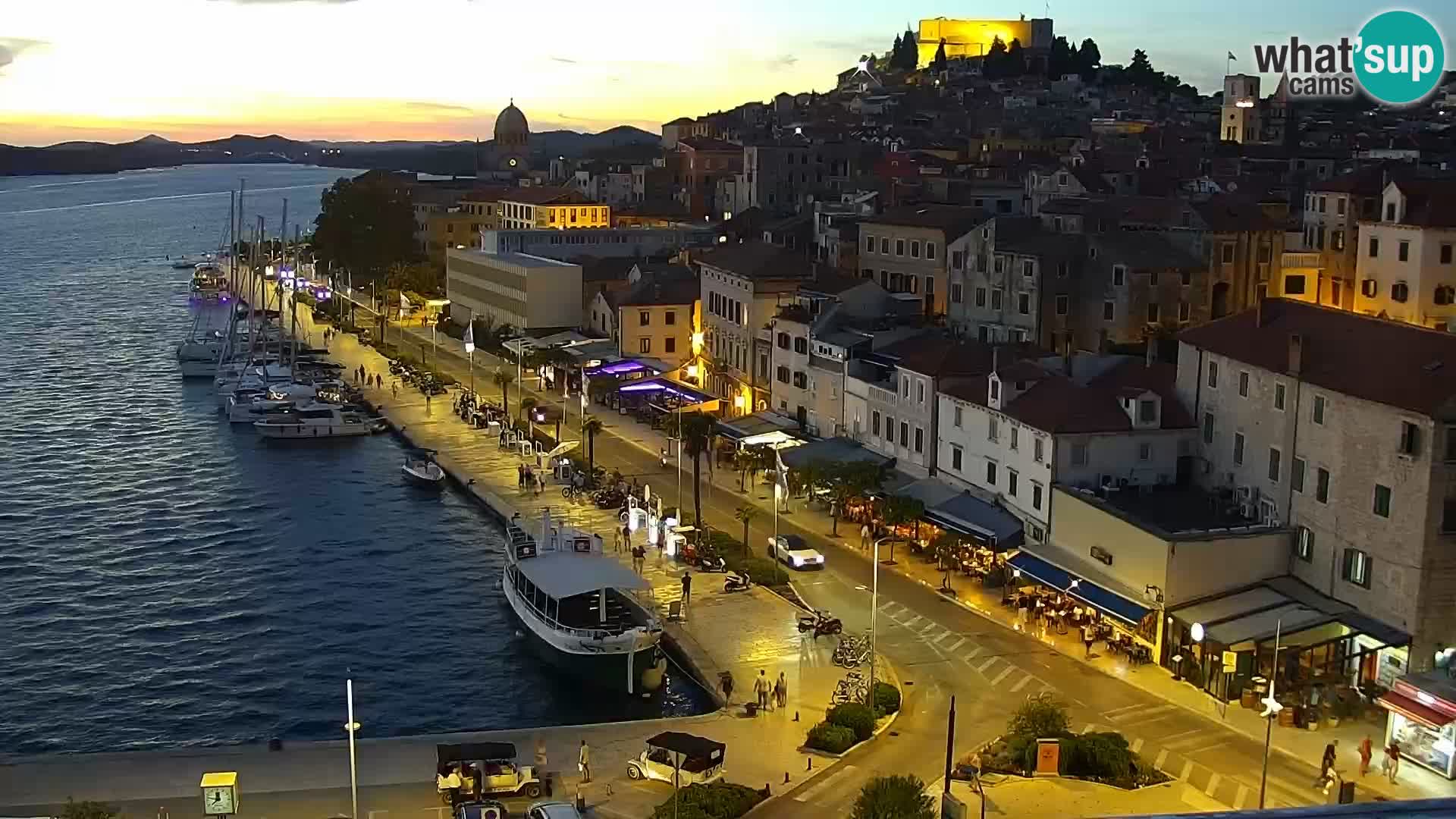 Webcam Šibenik – panorama Bellevue Hotel