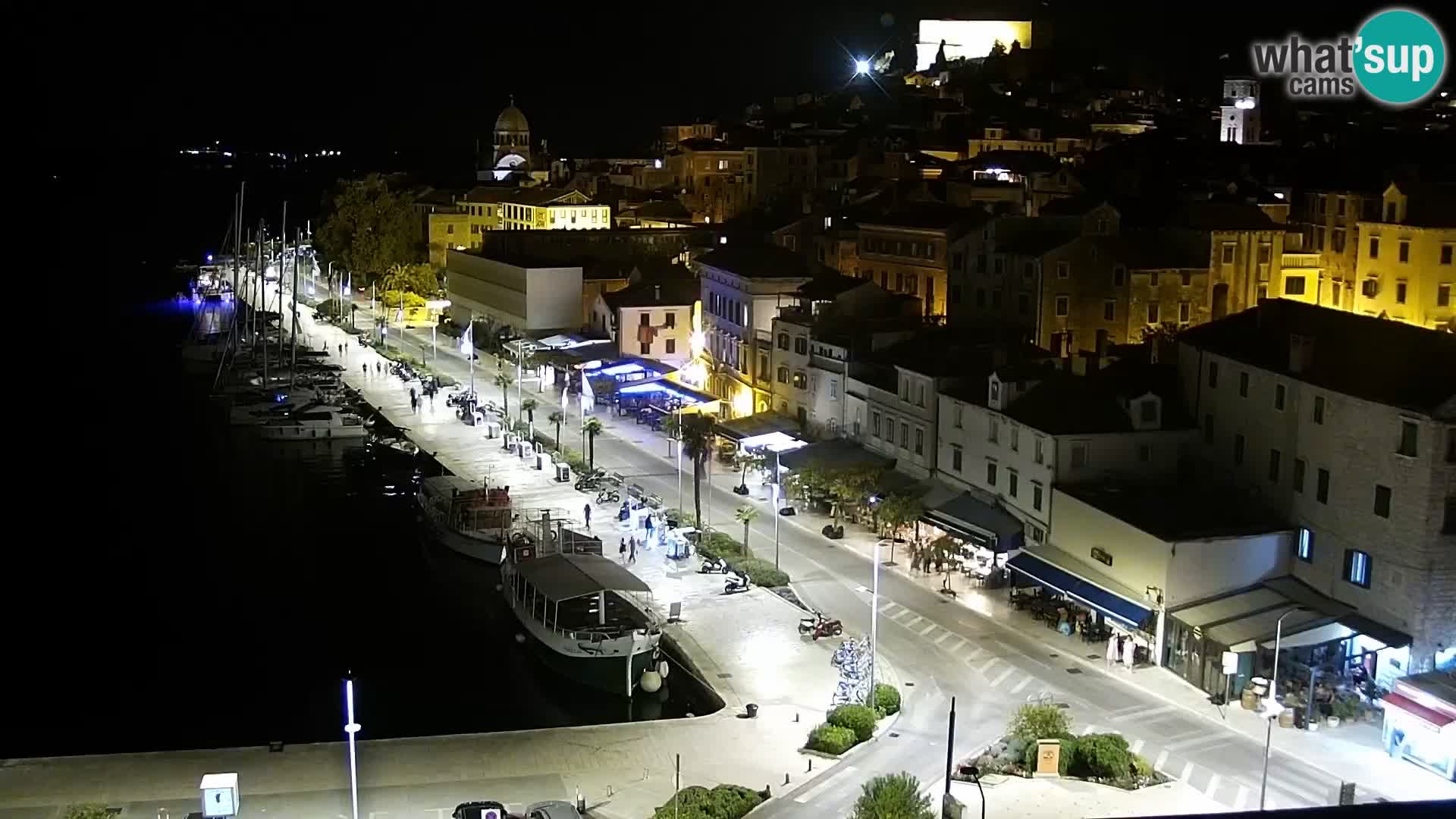 Webcam Šibenik – panorama Bellevue Hotel