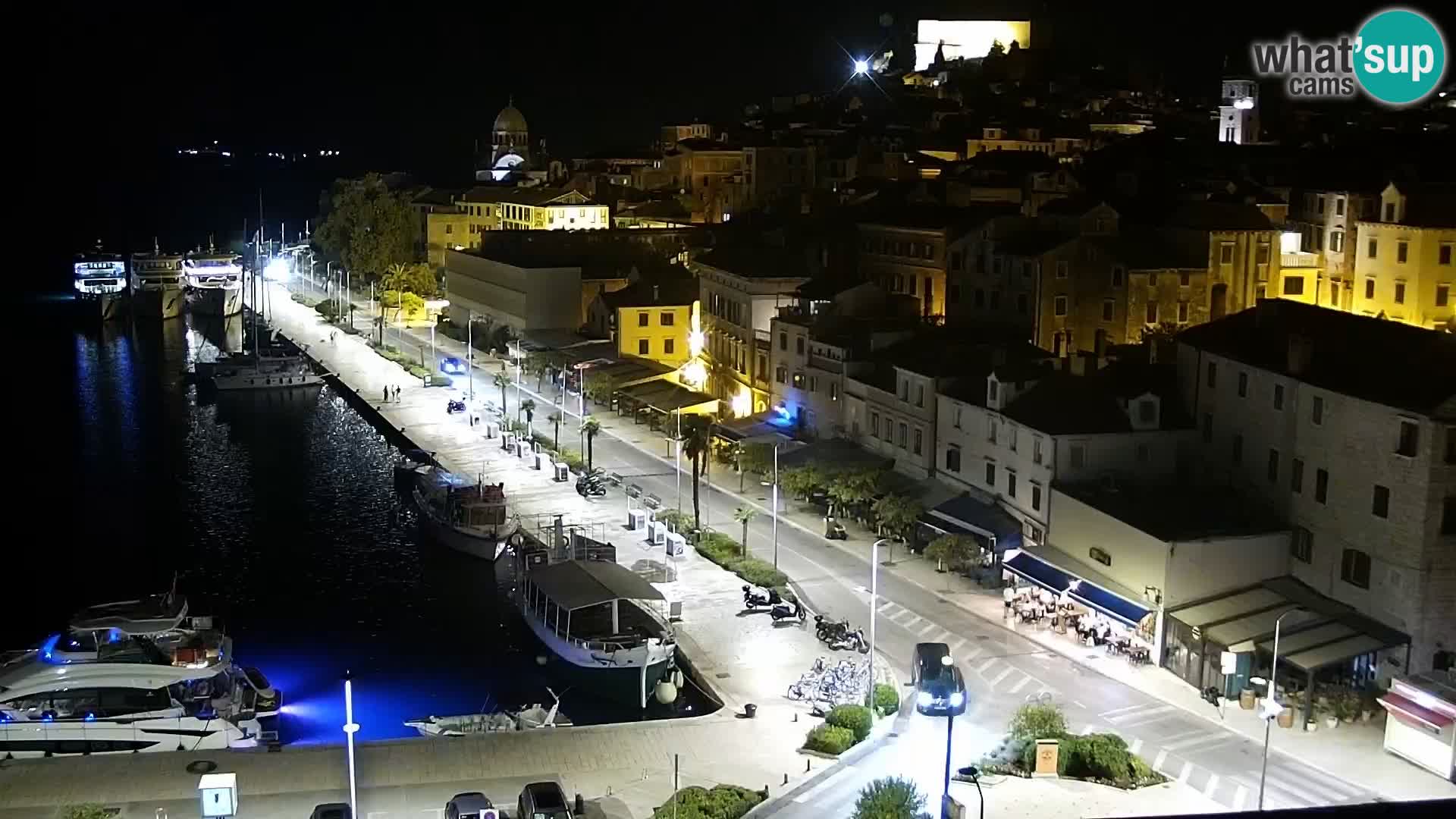 Webcam Šibenik – view from hotel Bellevue