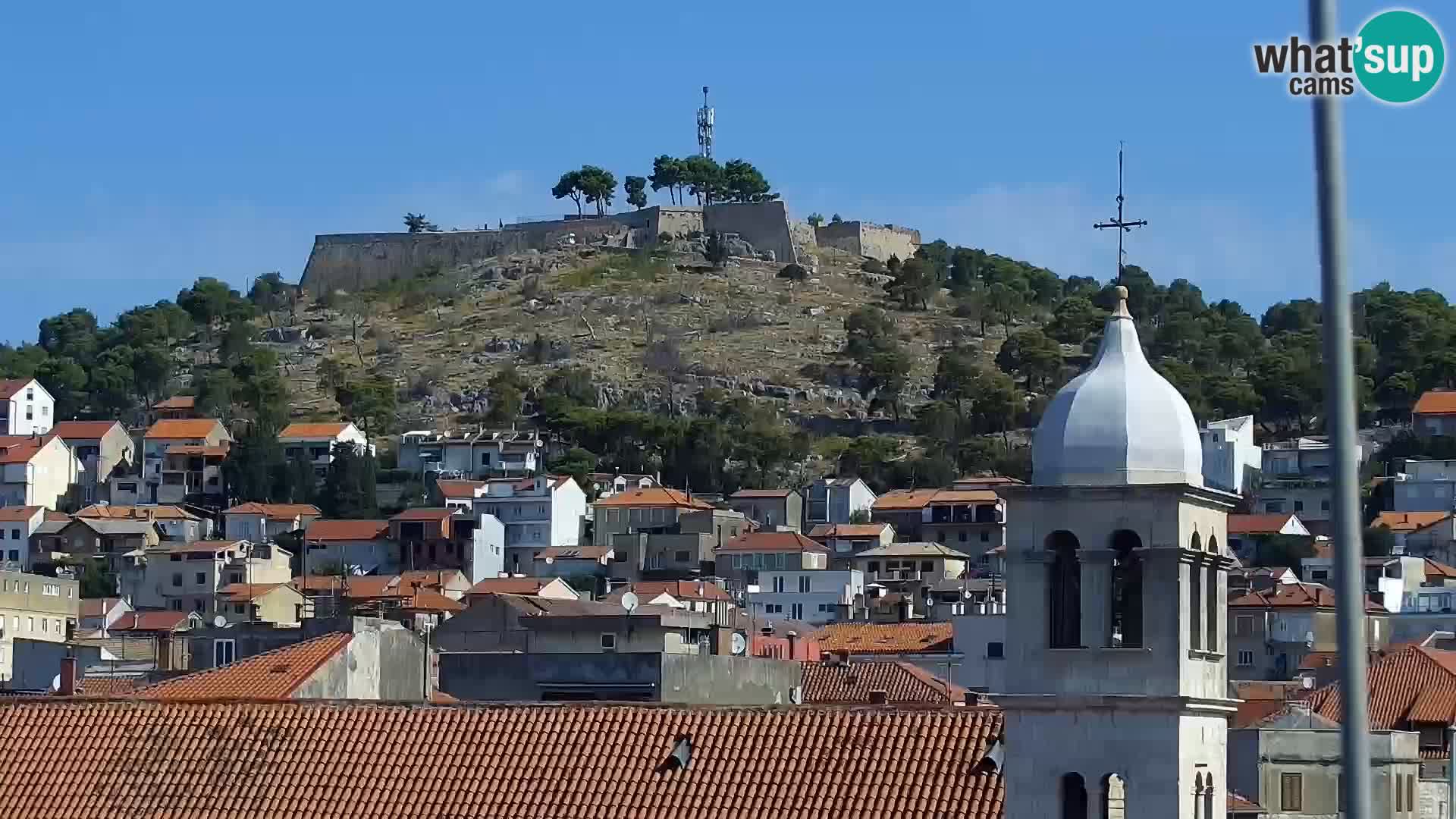 Webcam Šibenik – view from hotel Bellevue