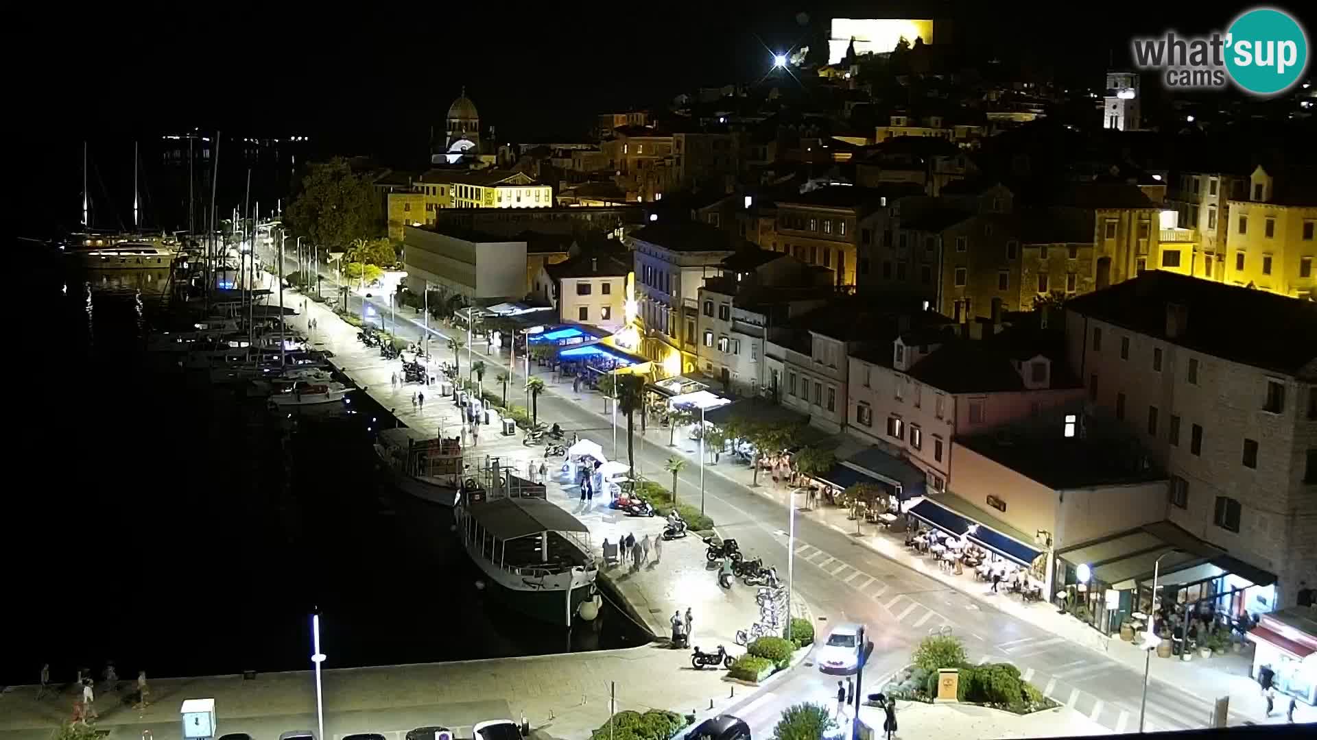 Webcam Šibenik – panorama Bellevue Hotel
