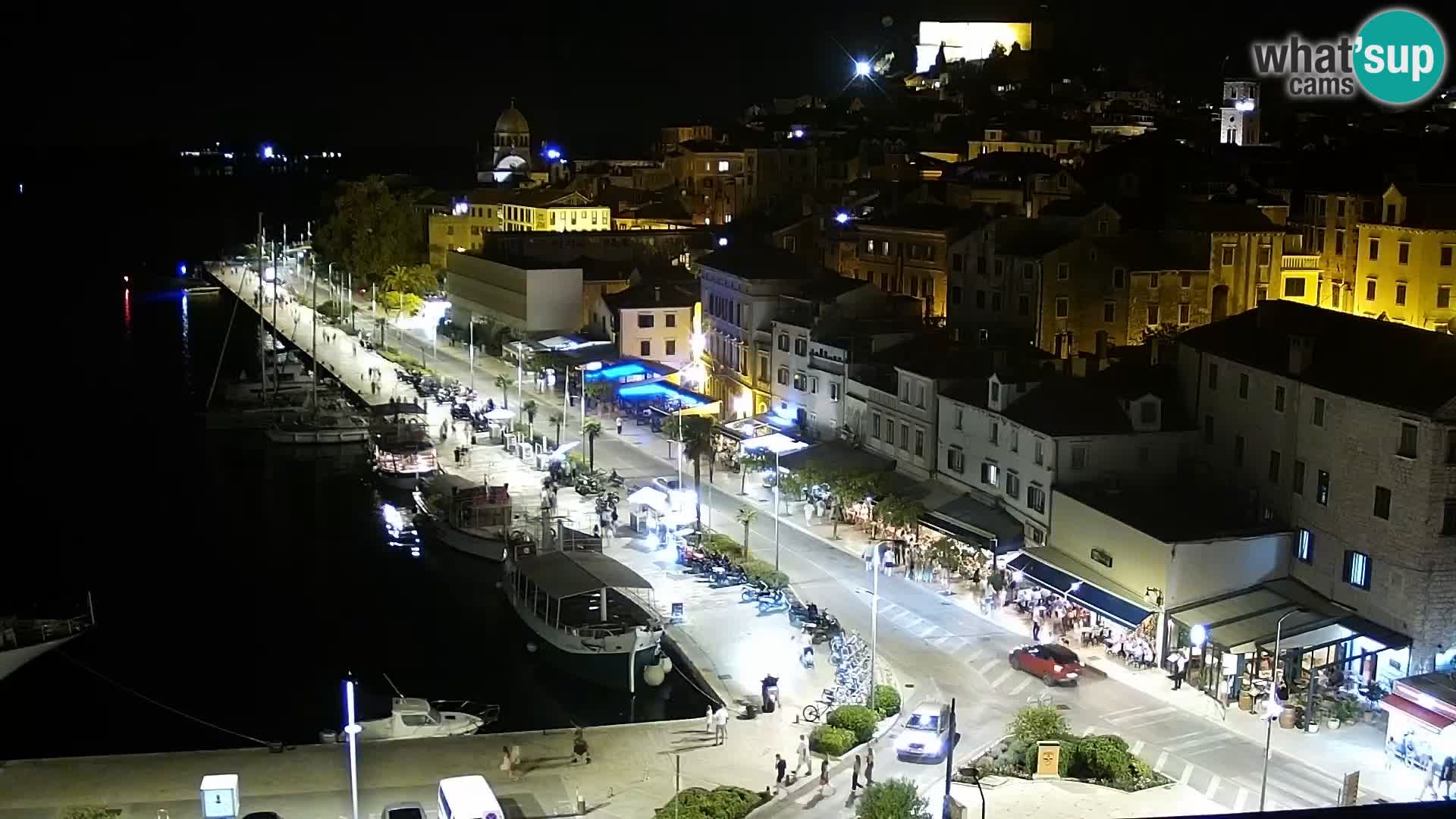 Webcam Šibenik – panorama Bellevue Hotel