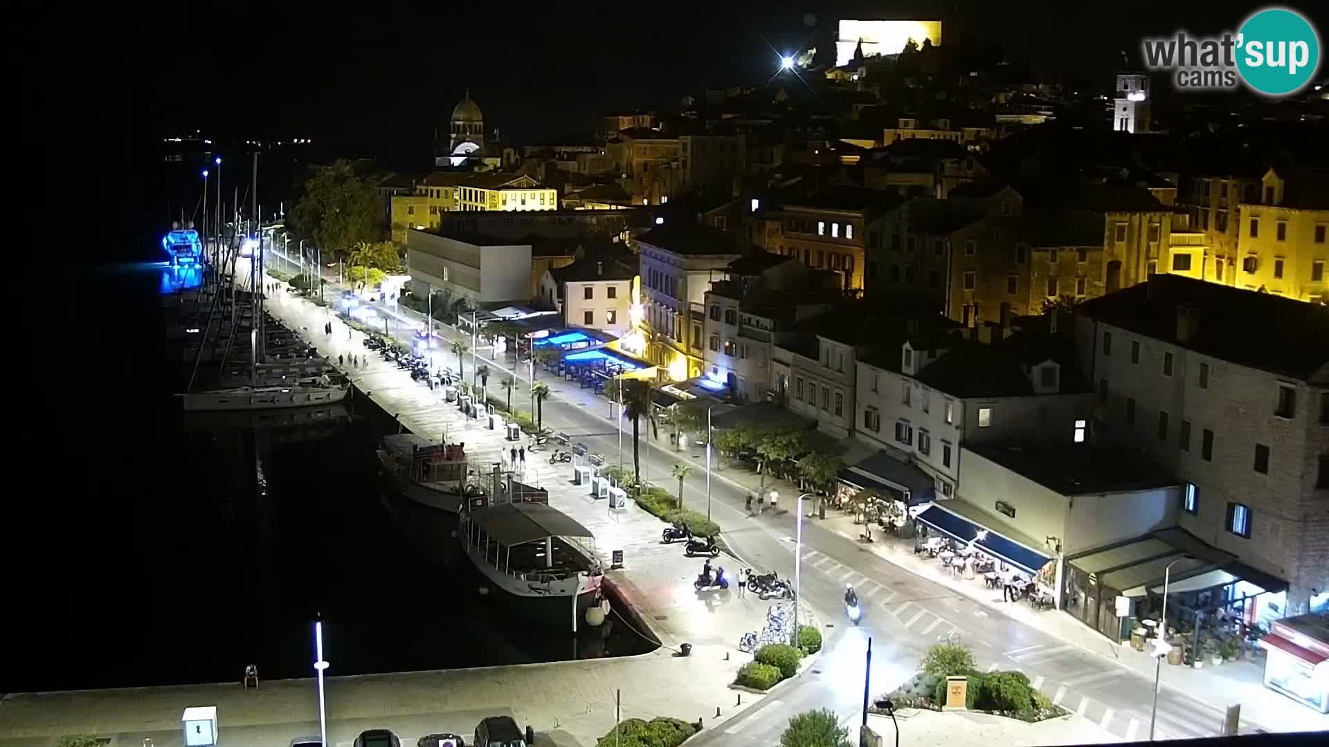 Webcam Šibenik – view from hotel Bellevue