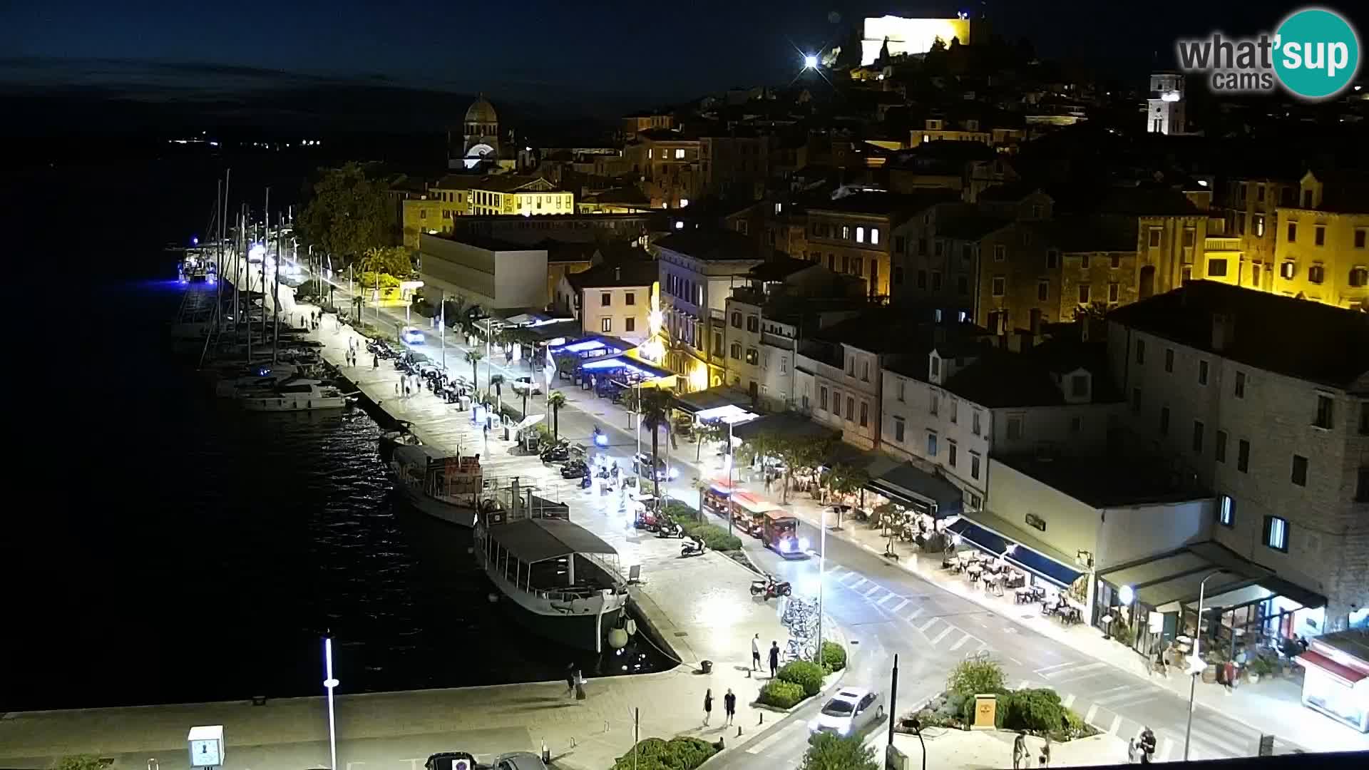Webcam Šibenik – view from hotel Bellevue