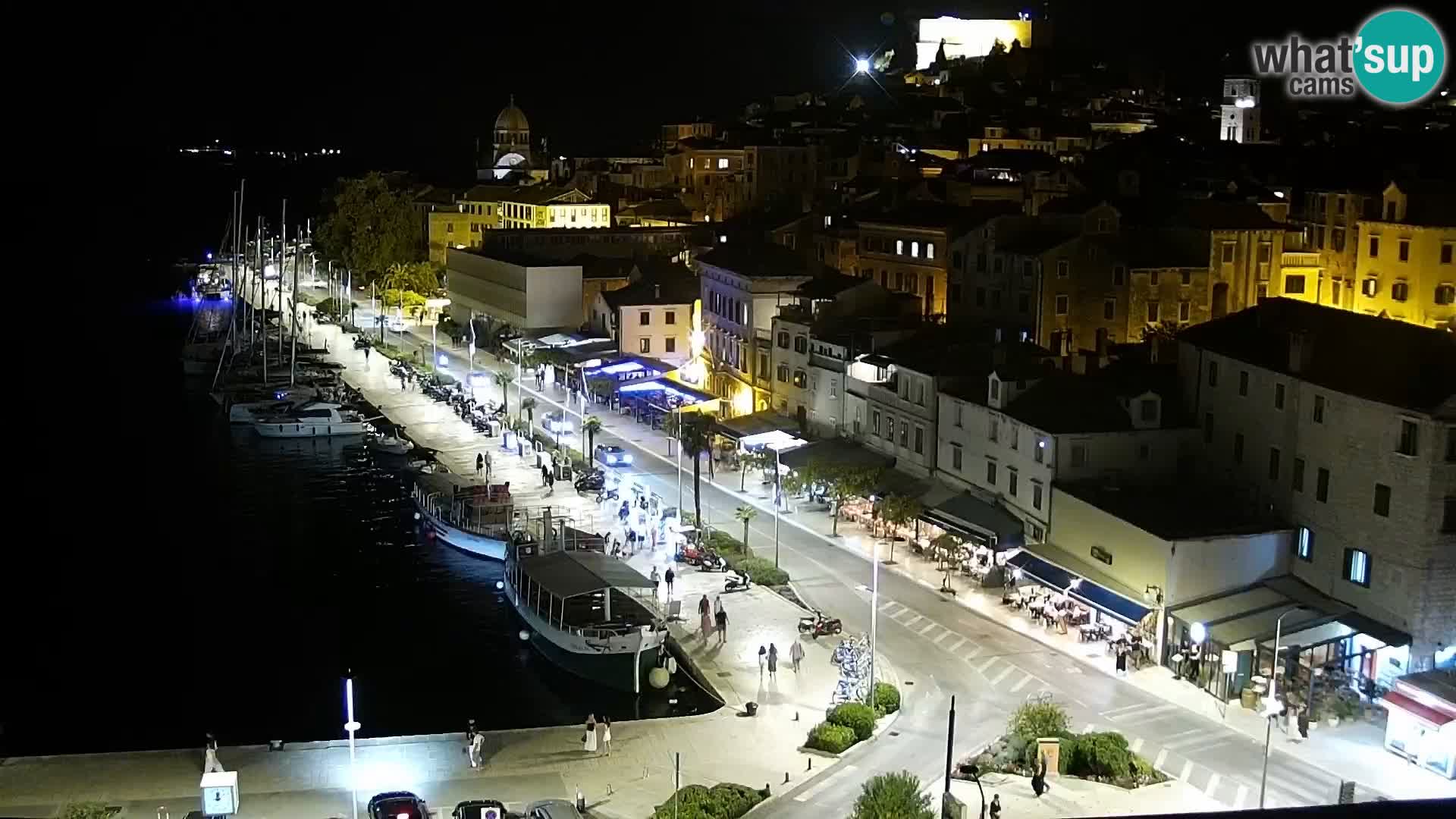Webcam Šibenik – panorama Bellevue Hotel