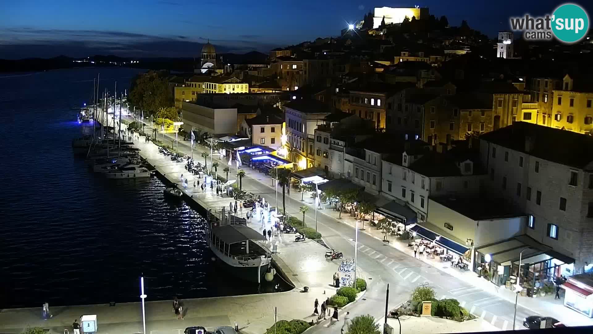 Webcam Šibenik – view from hotel Bellevue