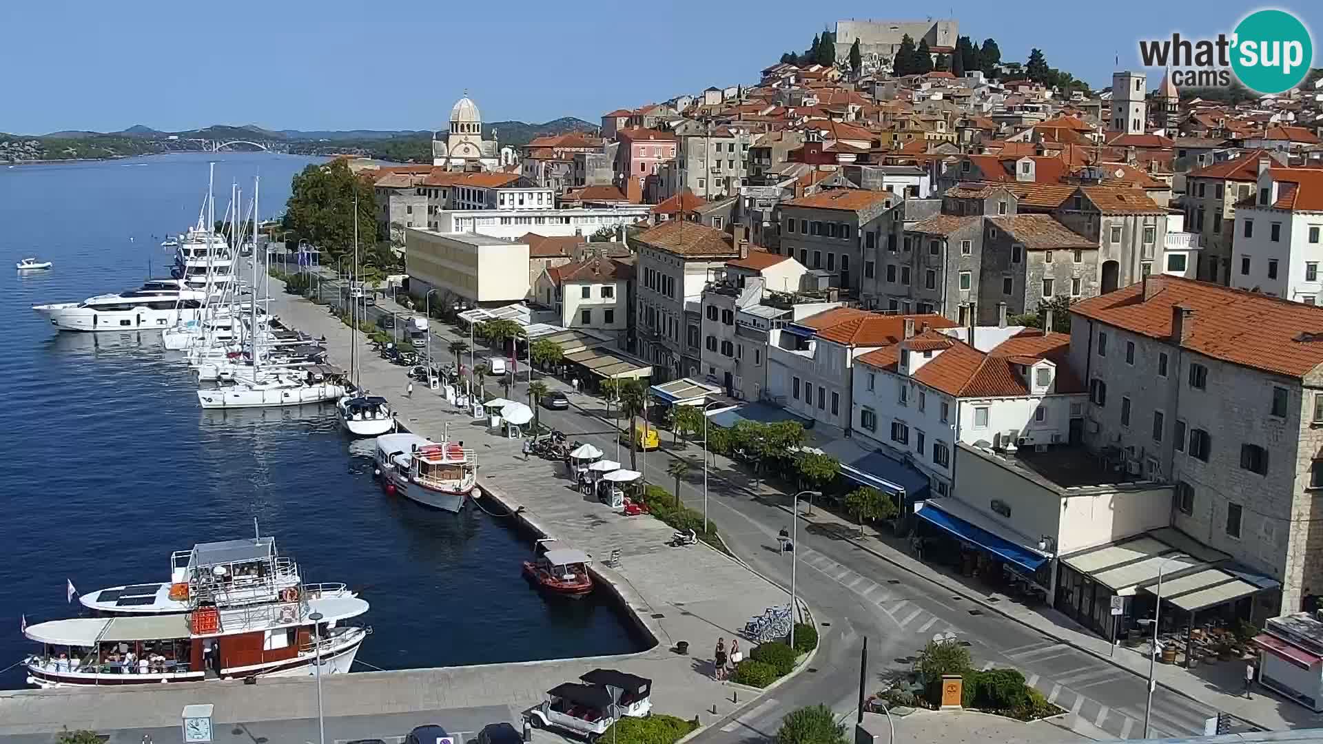 Webcam Šibenik – panorama Bellevue Hotel