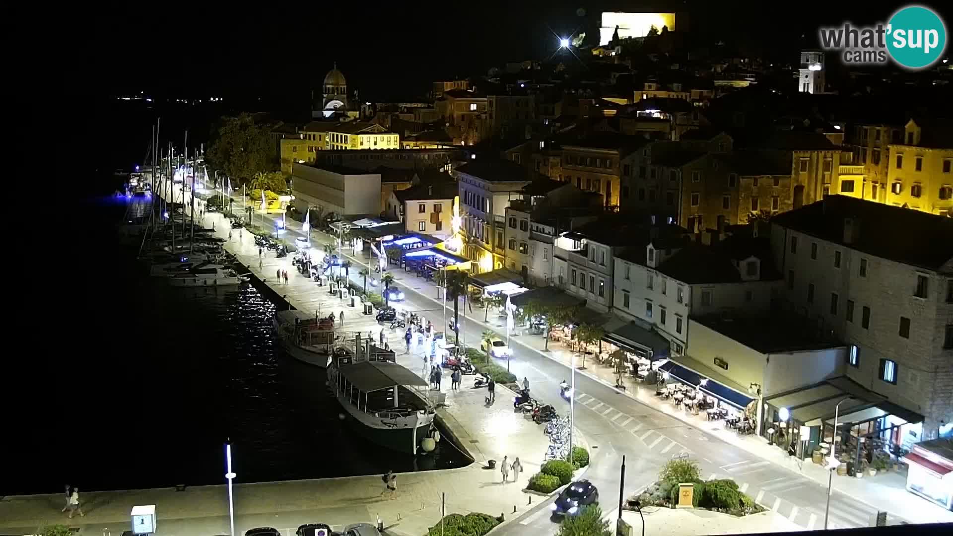 Webcam Šibenik – view from hotel Bellevue