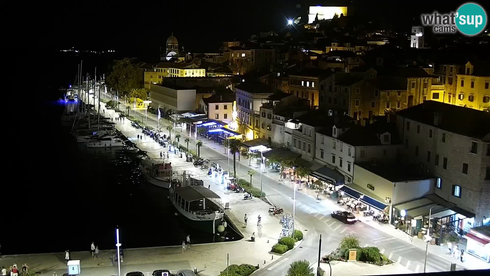 Webcam Šibenik – view from hotel Bellevue