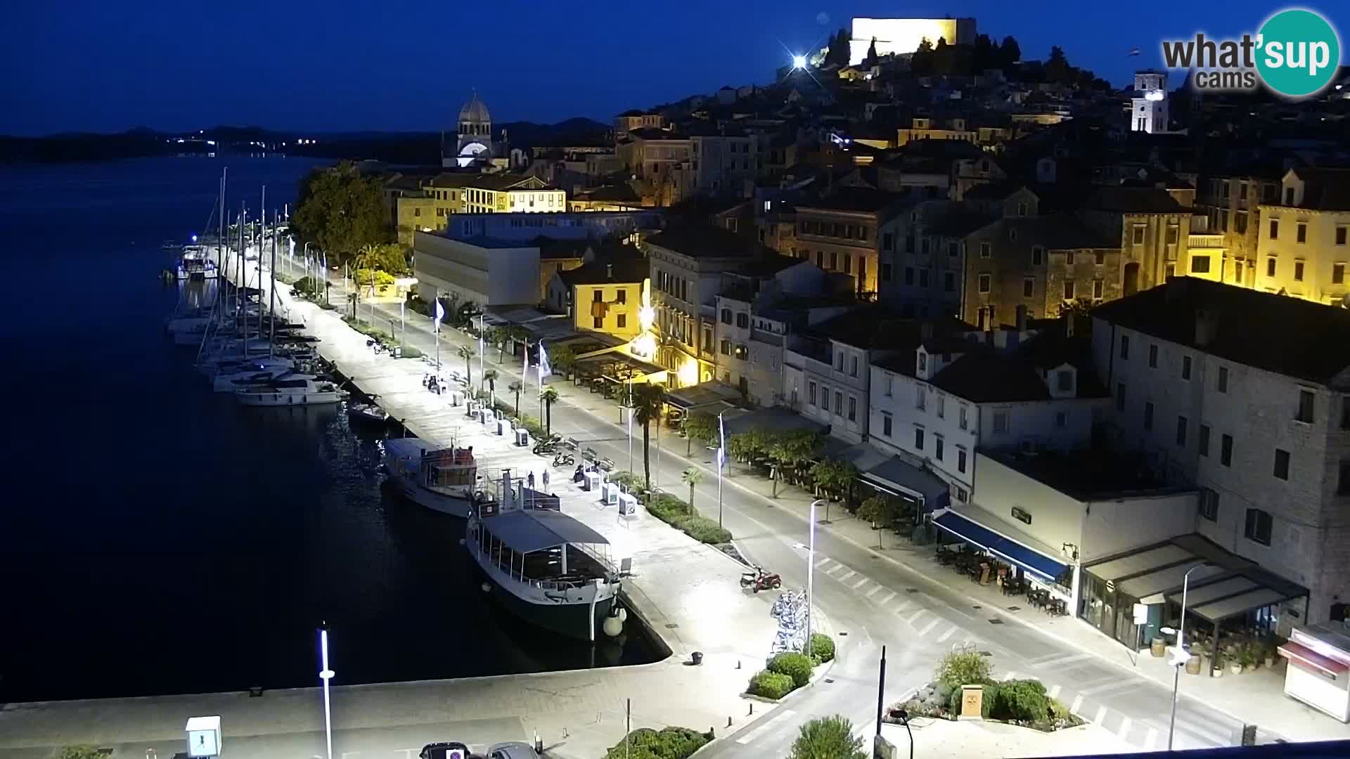 Webcam Šibenik – view from hotel Bellevue