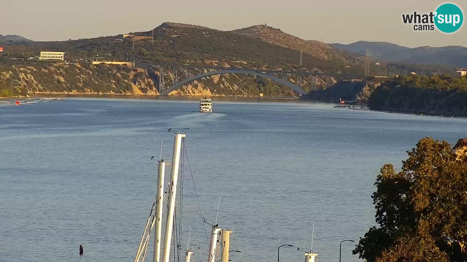 Webcam Šibenik – view from hotel Bellevue