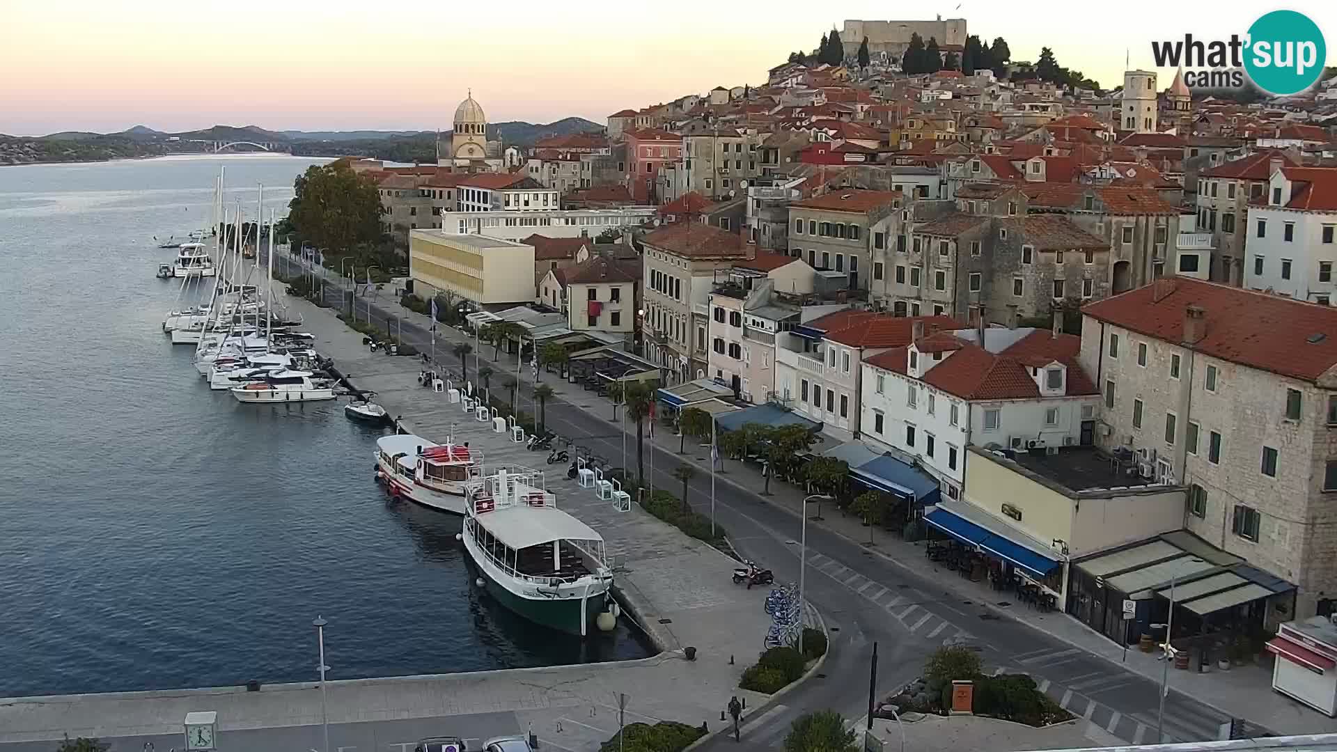 Webcam Šibenik – panorama Bellevue Hotel