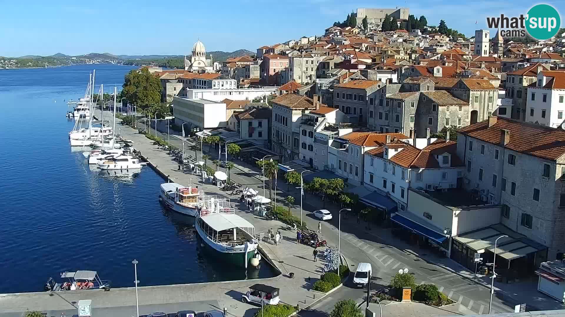 Webcam Šibenik – panorama Bellevue Hotel