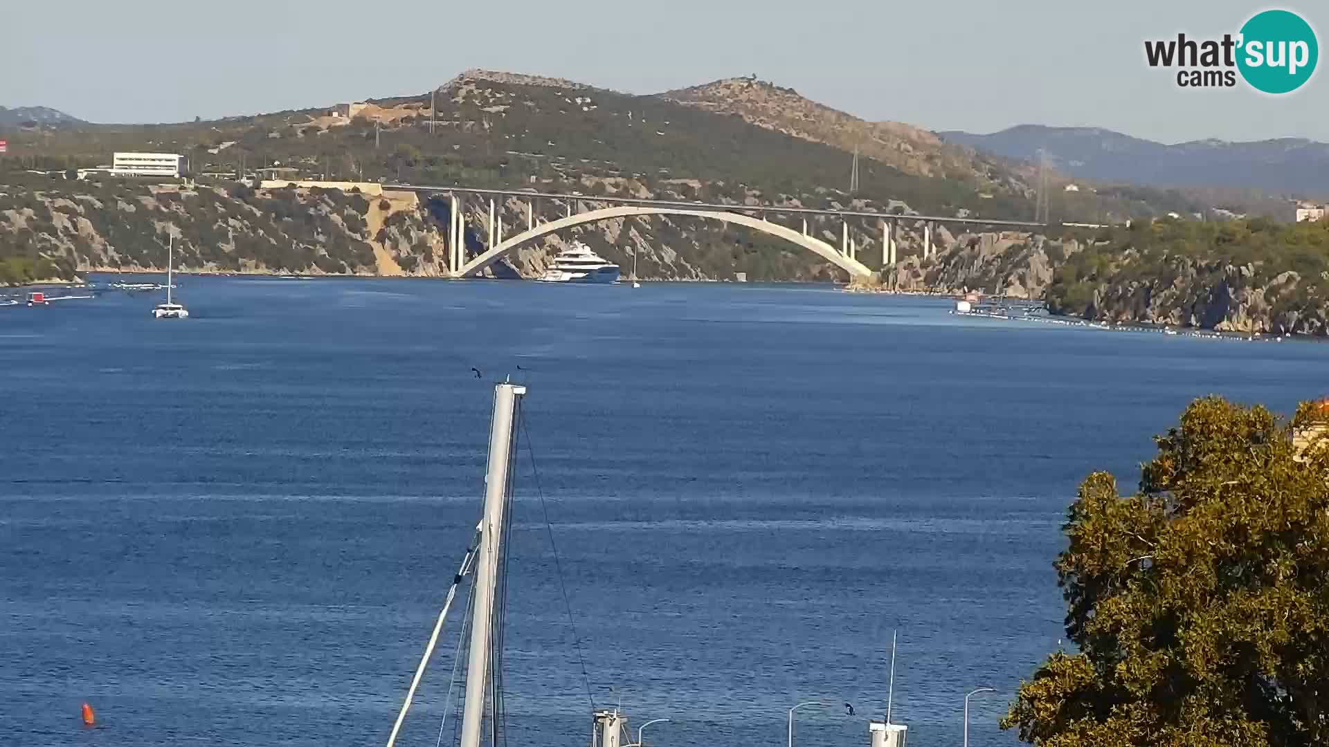 Webcam Šibenik – view from hotel Bellevue