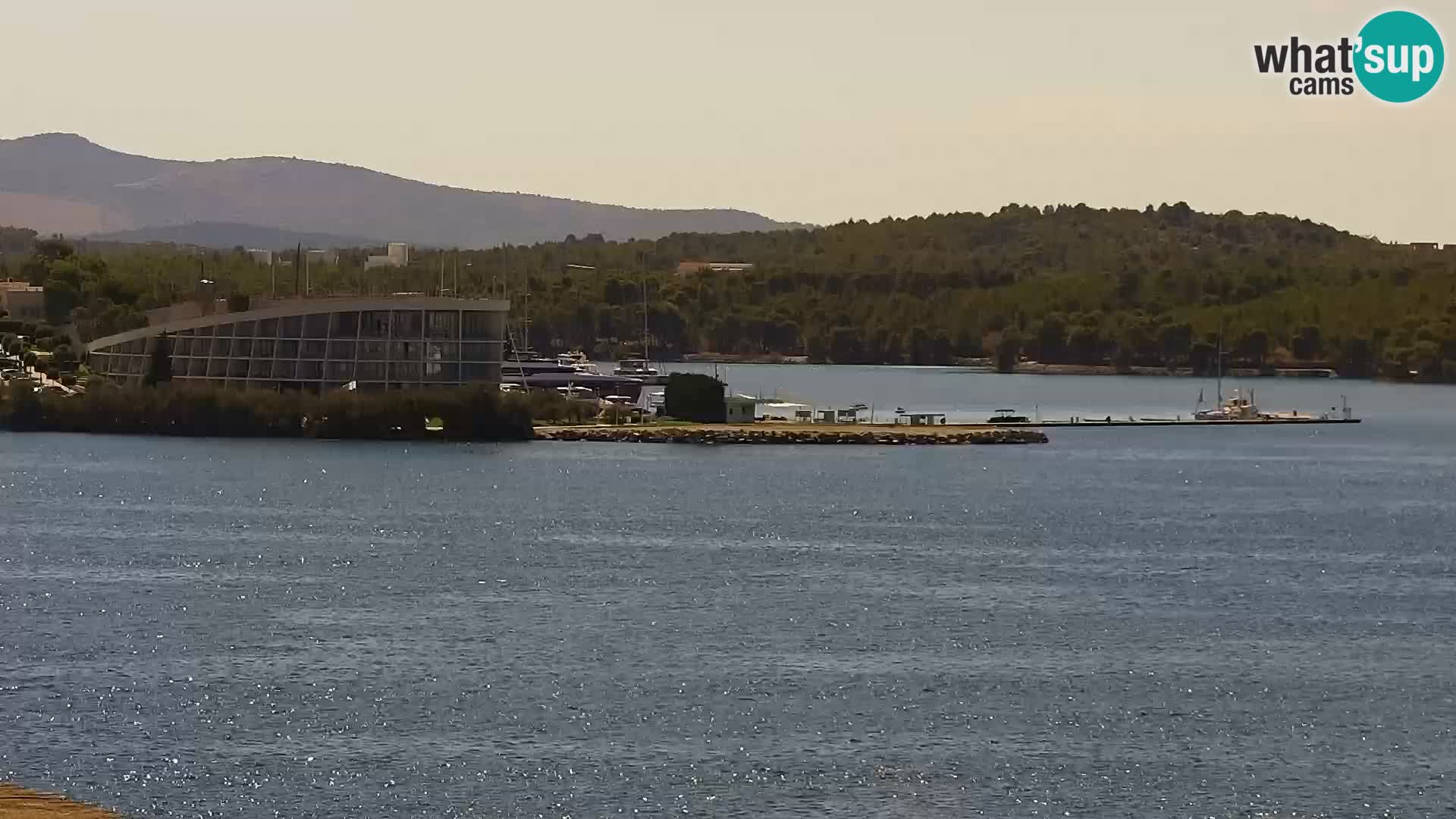 Webcam Šibenik – view from hotel Bellevue