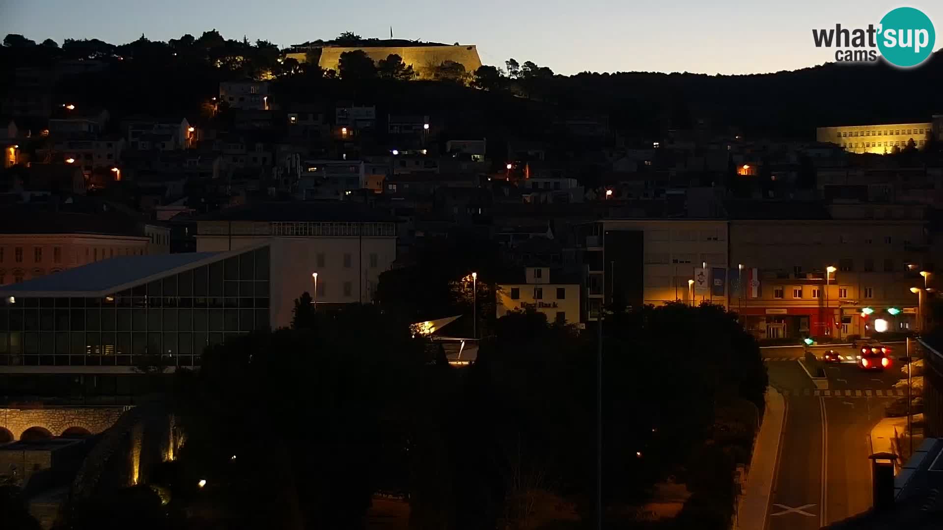 Webcam Šibenik – view from hotel Bellevue