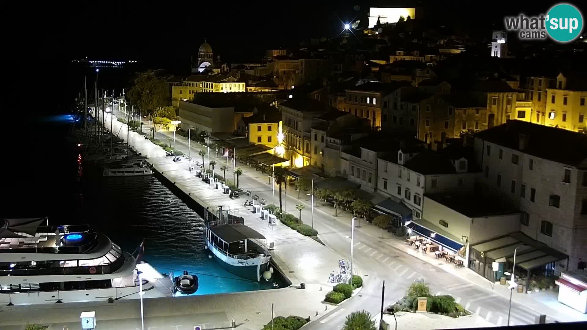 Webcam Šibenik – view from hotel Bellevue