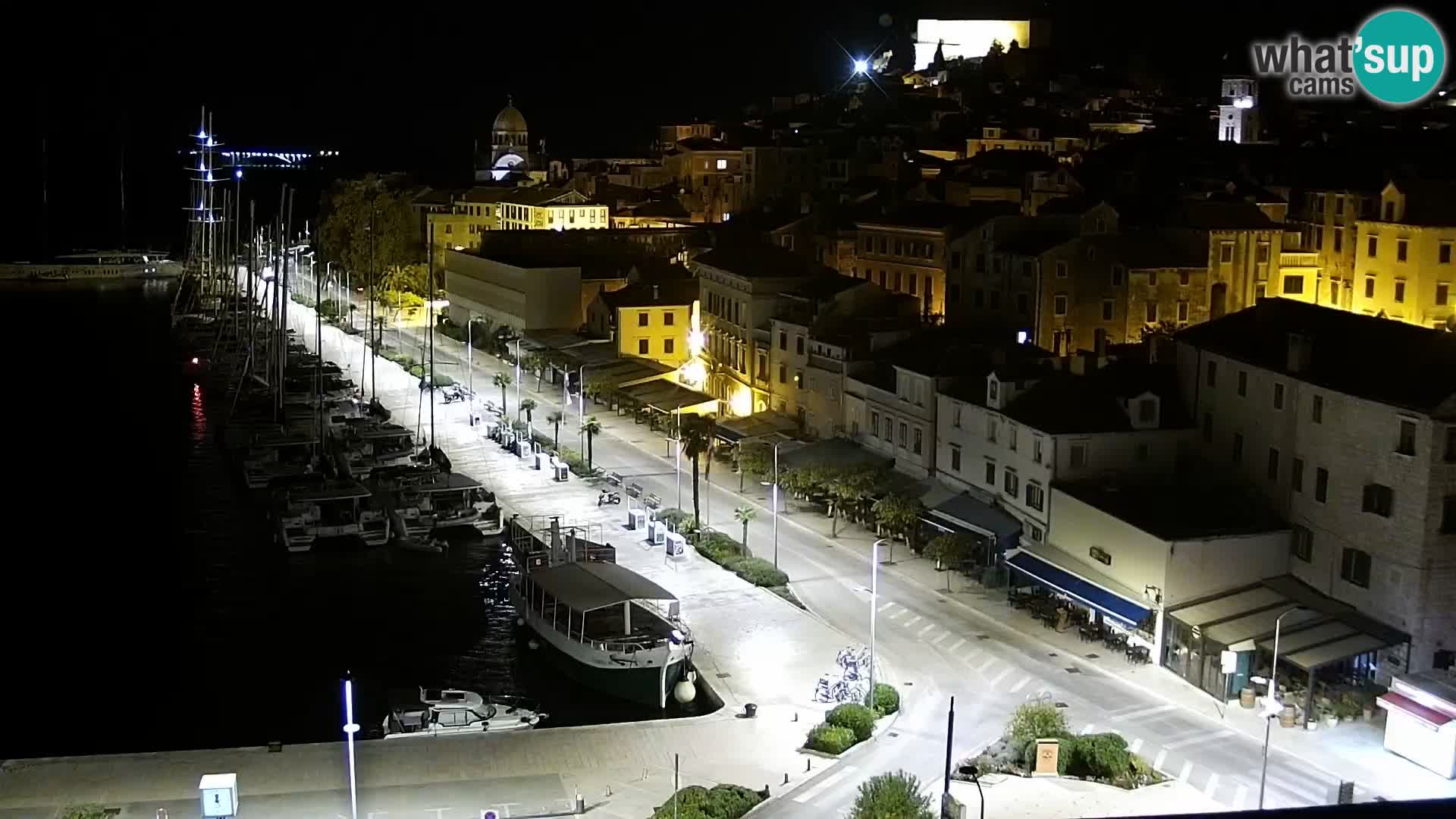 Webcam Šibenik – view from hotel Bellevue