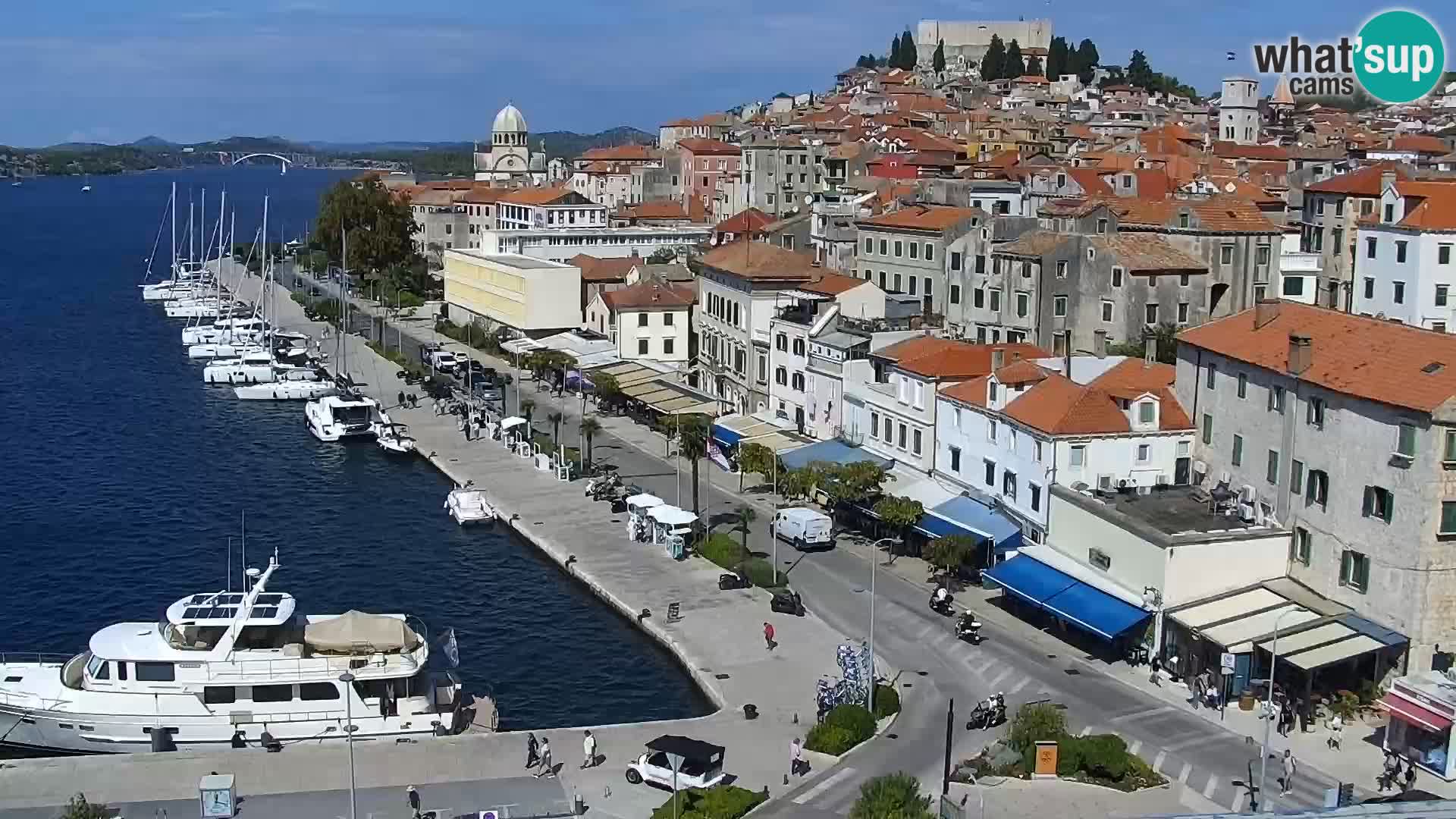 Webcam Šibenik – panorama Bellevue Hotel