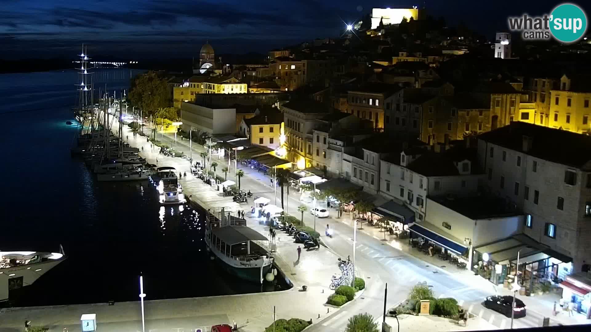 Webcam Šibenik – view from hotel Bellevue