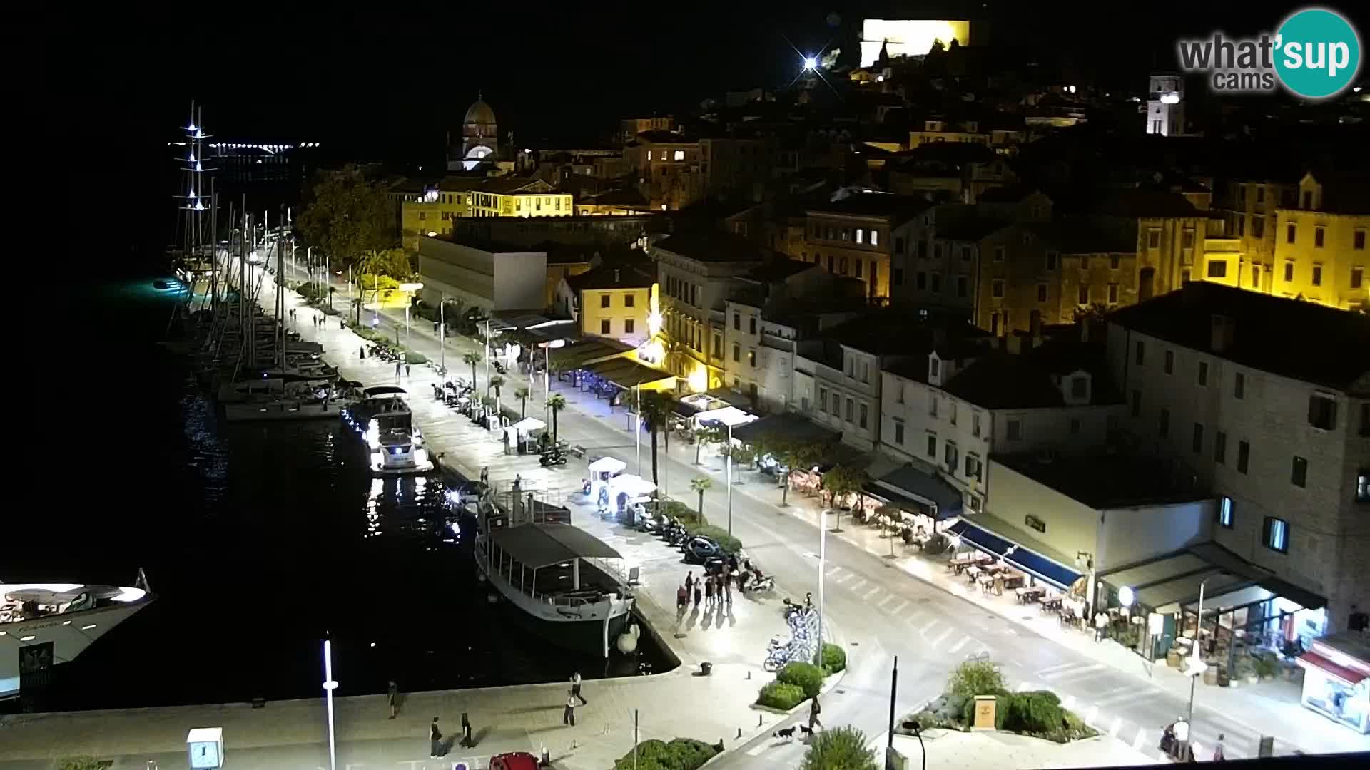 Webcam Šibenik – view from hotel Bellevue