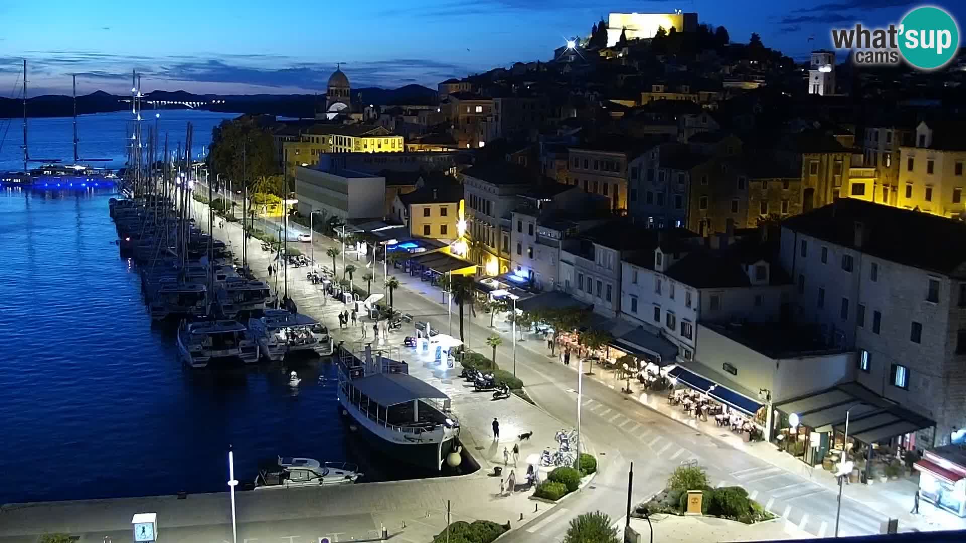 Webcam Šibenik – view from hotel Bellevue