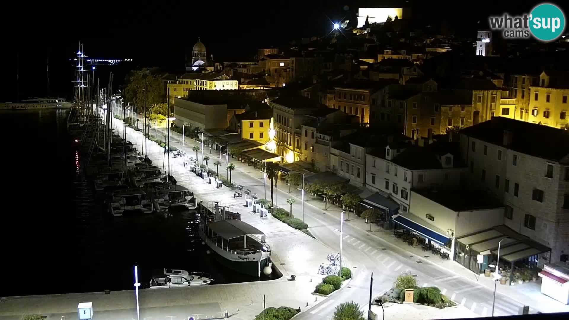 Webcam Šibenik – view from hotel Bellevue