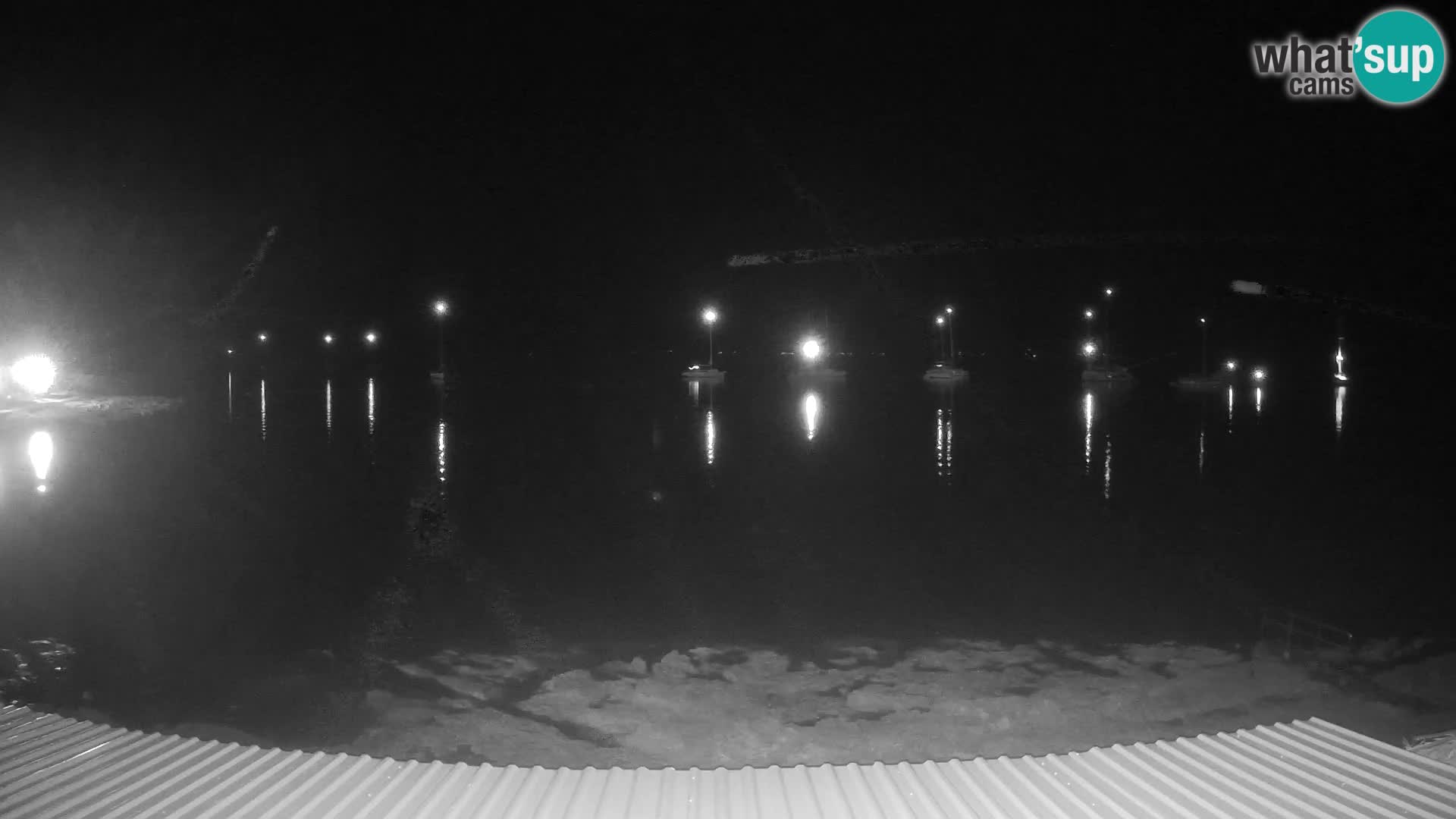 Webcam Silba – Šotorišće beach – Sidrište Marmat