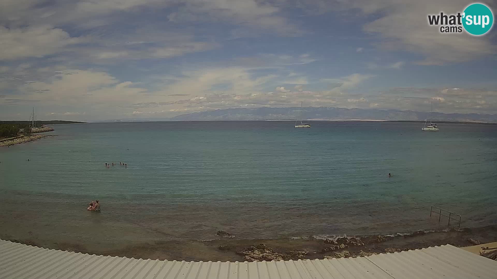 Spletna kamera Silba – Plaža Šotorišće – Sidrište Marmat