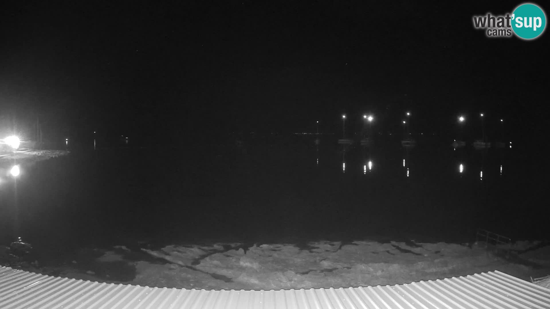 Webcam Silba – Šotorišće beach – Sidrište Marmat